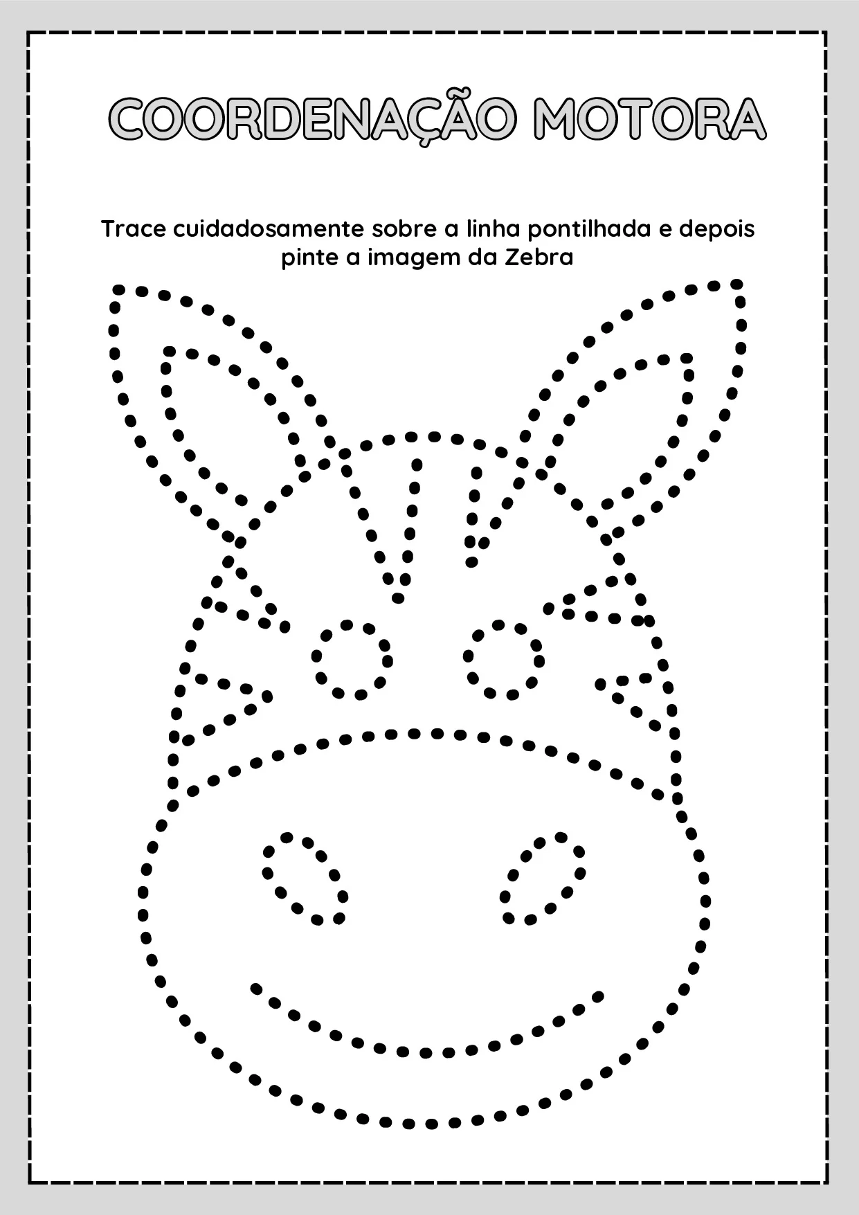 Atividades De Coordenacao Motora Para Colorir 14