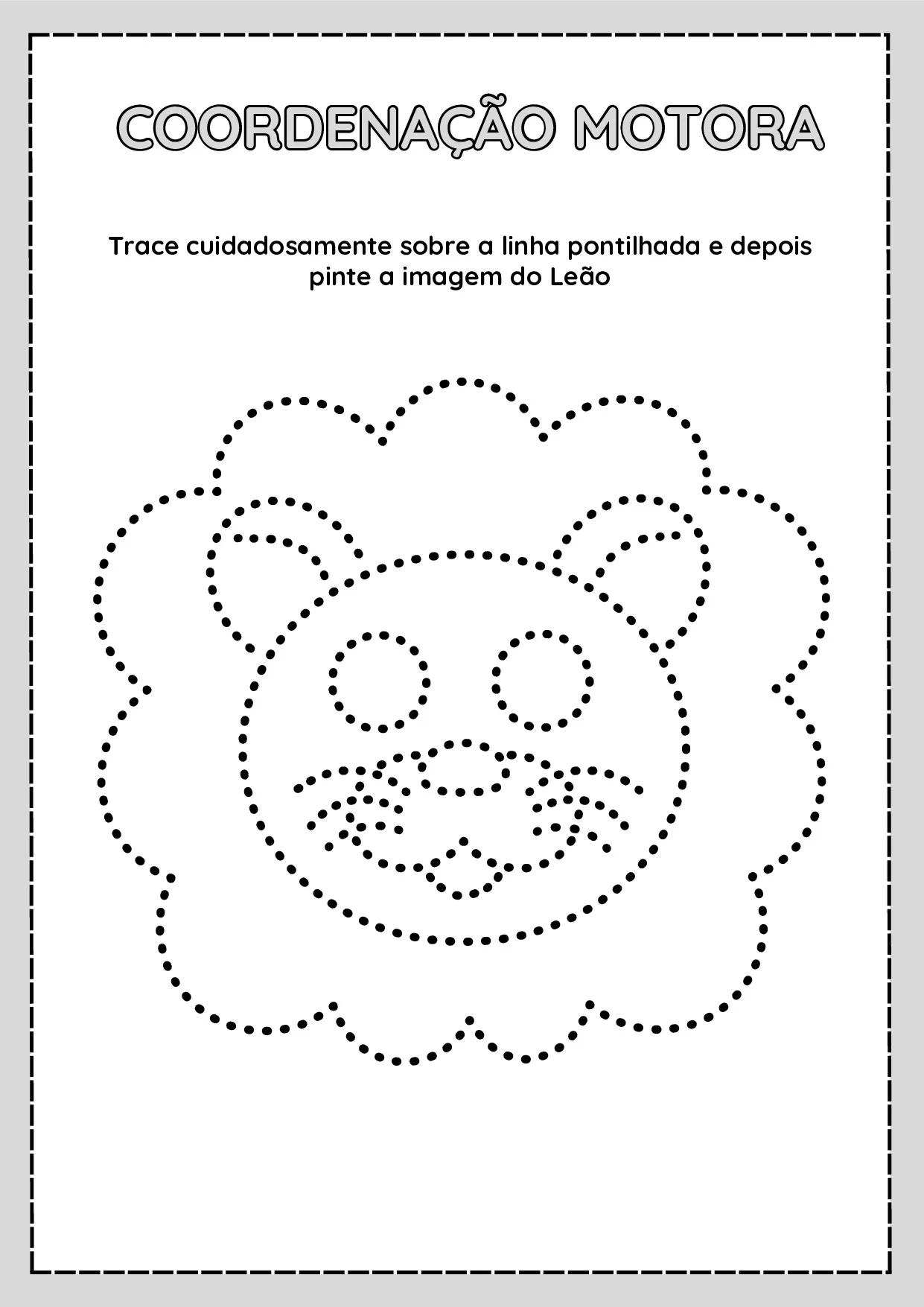 Atividades De Coordenacao Motora Para Colorir 15