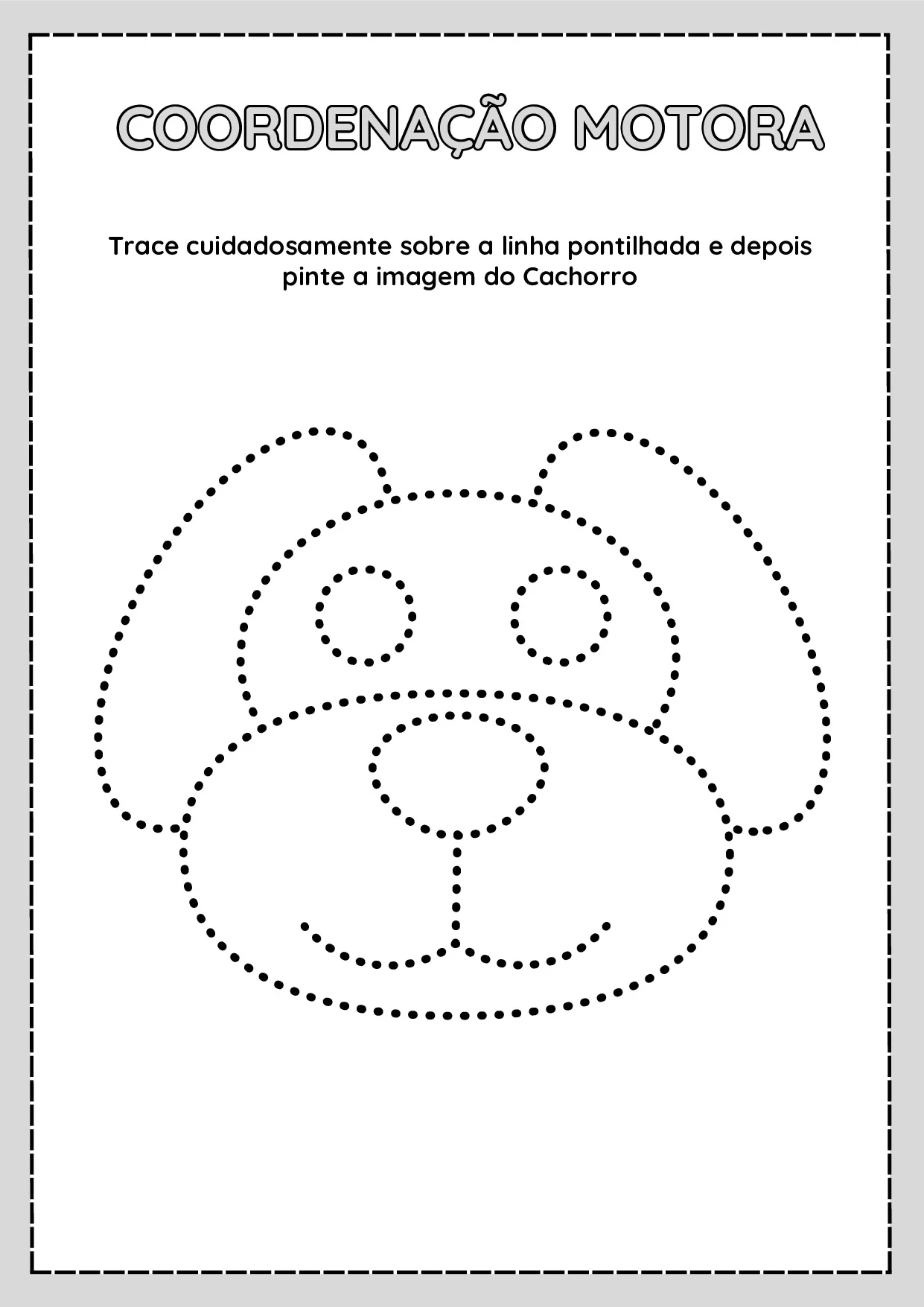 Atividades De Coordenacao Motora Para Colorir 16
