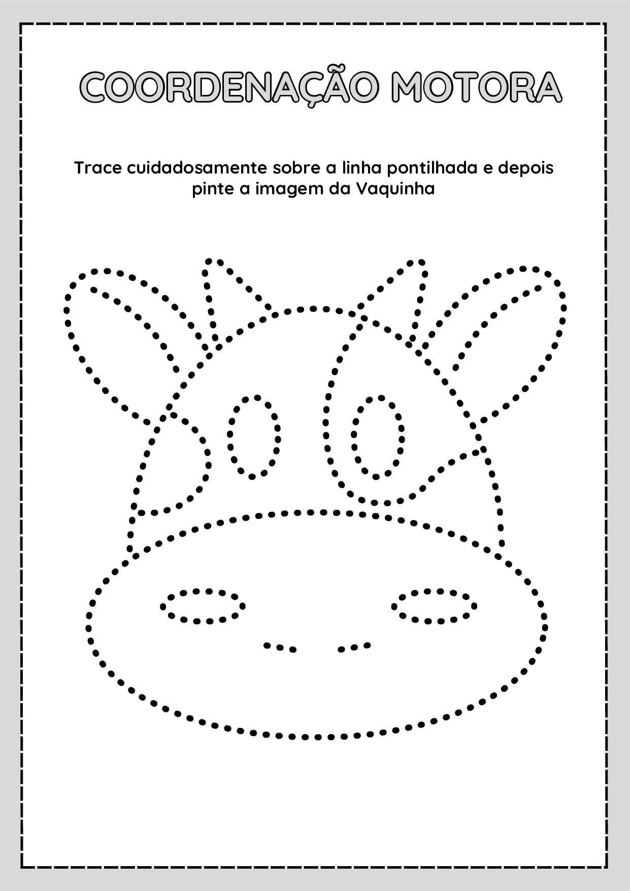 Atividades De Coordenacao Motora Para Colorir 17