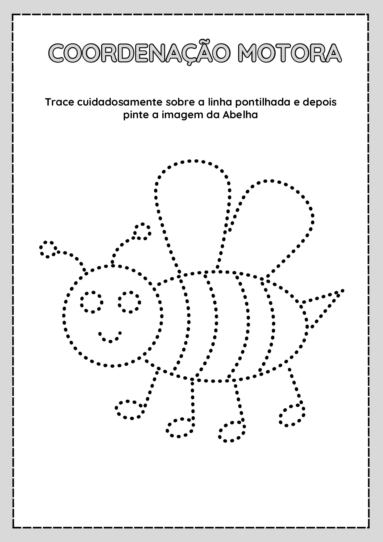 Atividades De Coordenacao Motora Para Colorir 21