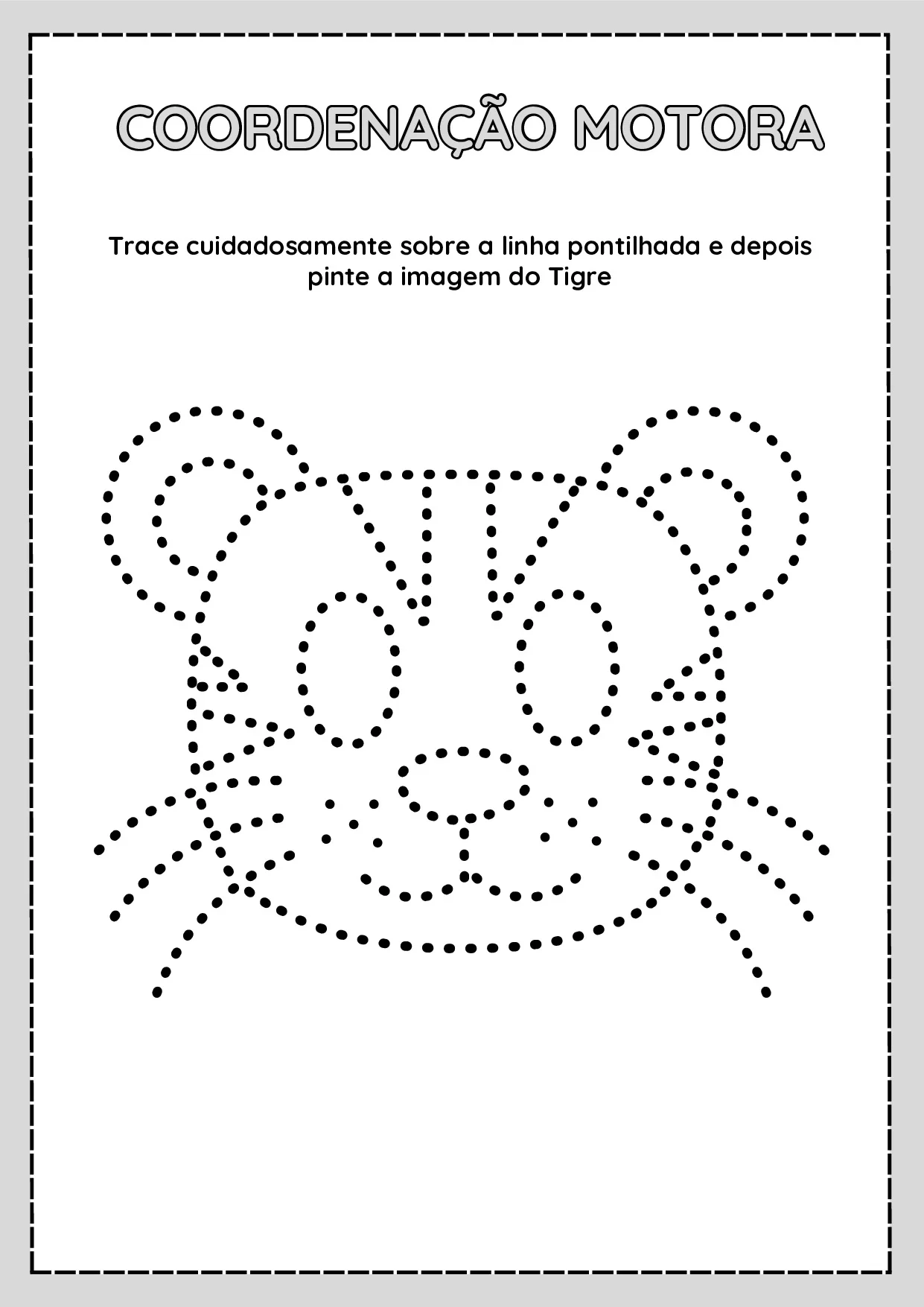 Atividades De Coordenacao Motora Para Colorir 22