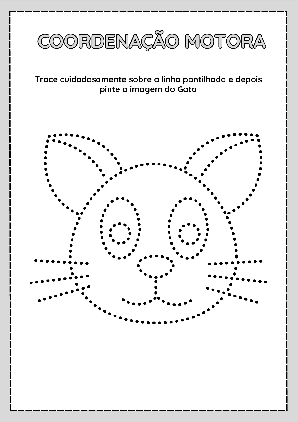 Atividades De Coordenacao Motora Para Colorir 23