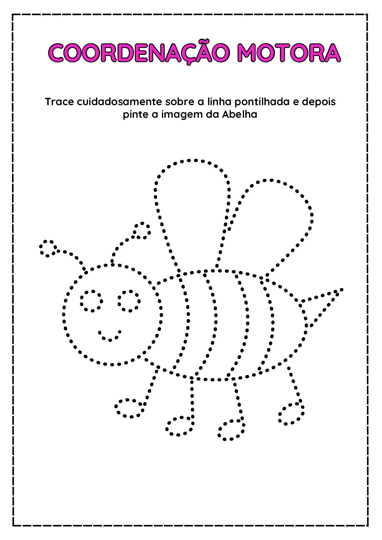 Atividades De Coordenacao Motora Para Colorir 9