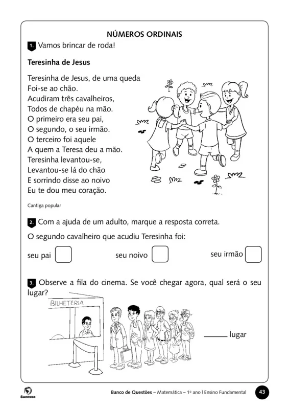 Atividades De Matematica 1 Ano Fundamental 43