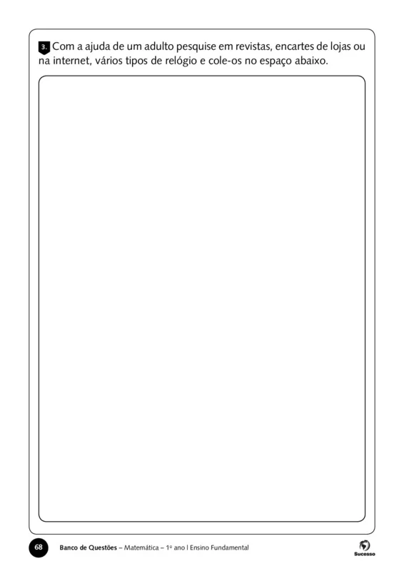 Atividades De Matematica 1 Ano Fundamental 68