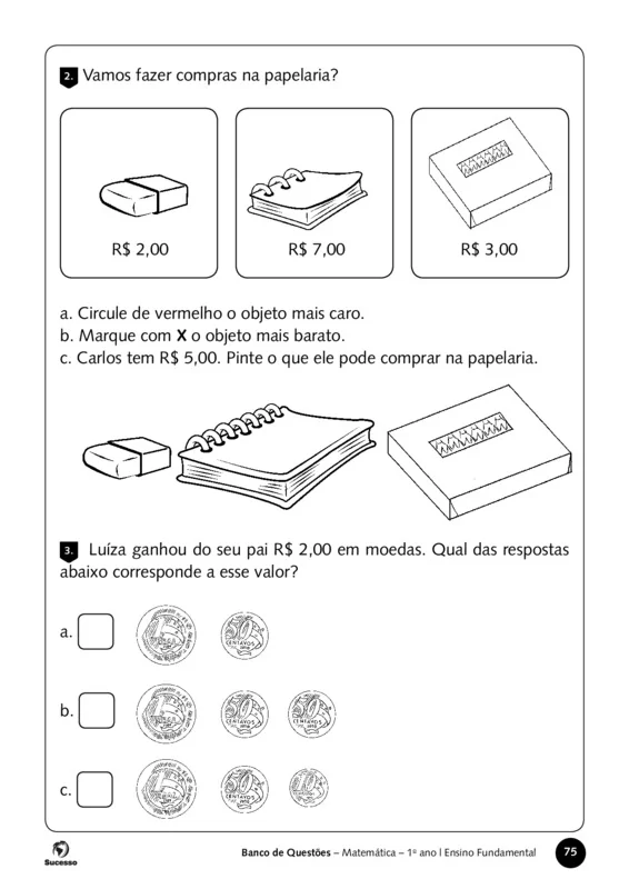 Atividades De Matematica 1 Ano Fundamental 75