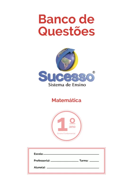 Atividades de Matemática para o 1º Ano do Ensino Fundamental