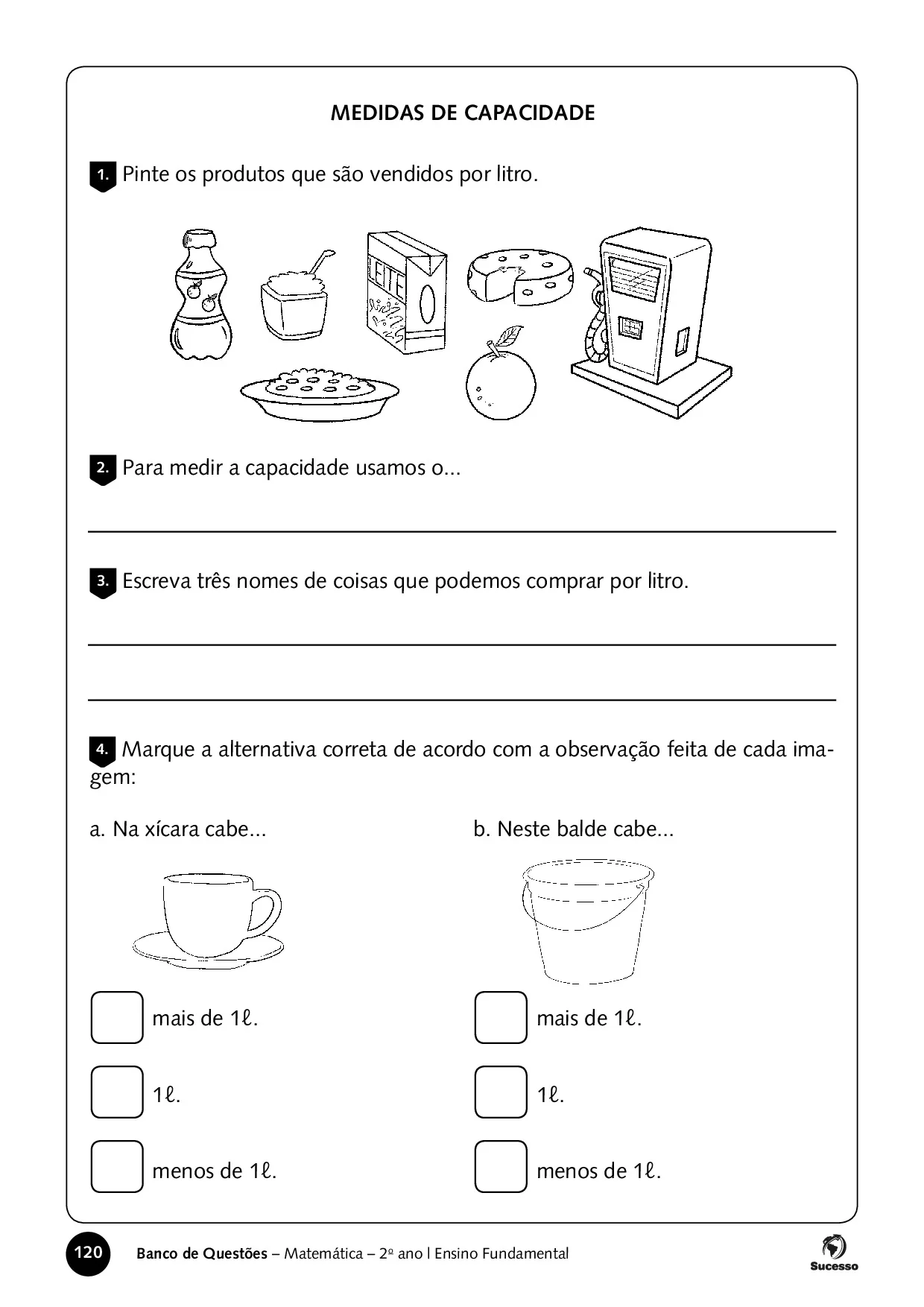 Medidas de capacidade