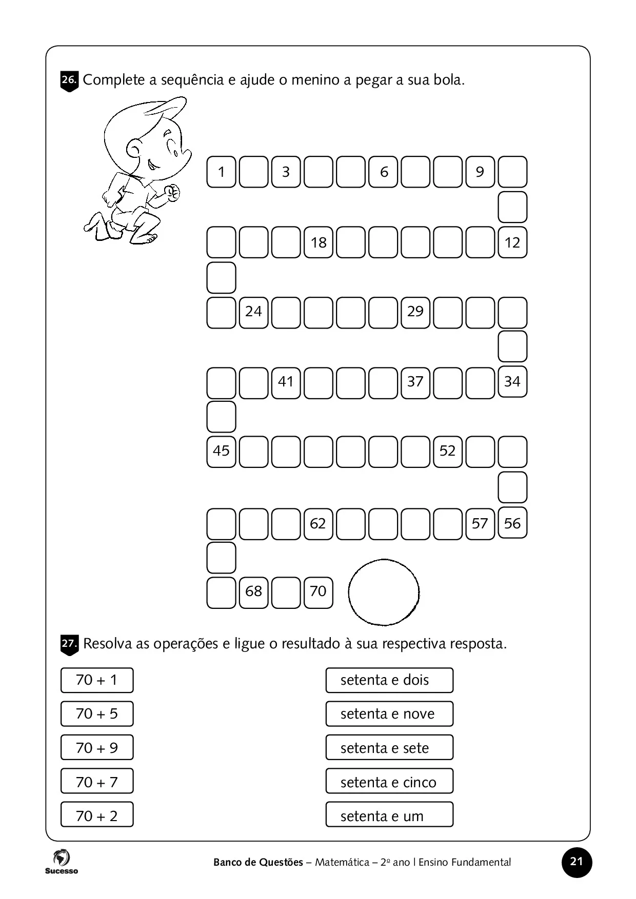 Atividades De Matematica2 Ano Ensino Fundamental 21