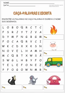 Atividades de Português 1 ano completo para imprimir