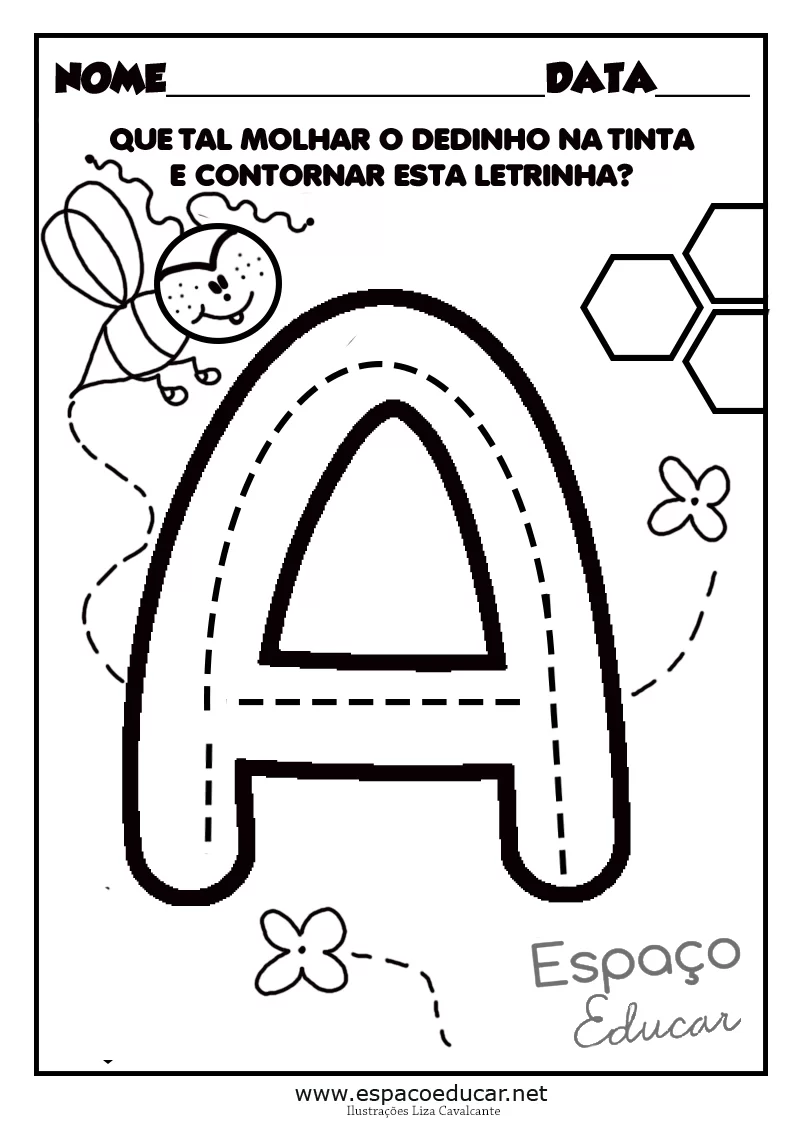 Atividades Vogais Bast%25C3%25A3o Alfabetiza%25C3%25A7%25C3%25A3o Coordena%25C3%25A7%25C3%25A3o Motora Pintura Dedo