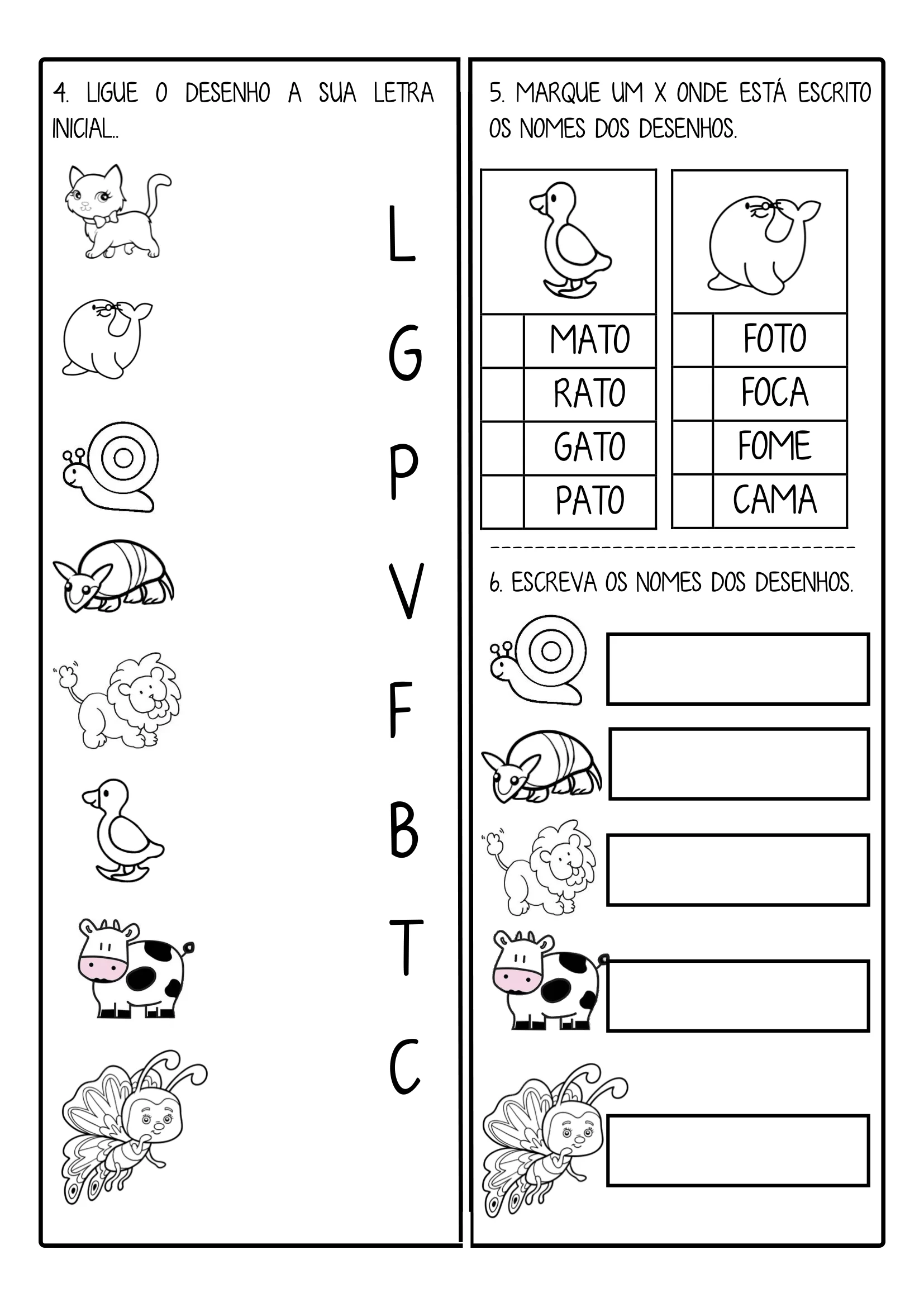 AVALIACAO DE LINGUA 1 ANO 2019 Docx 2