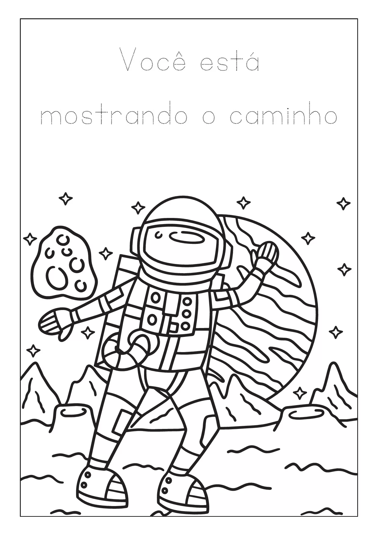 Desenhos De Espaco Para Colorir 14