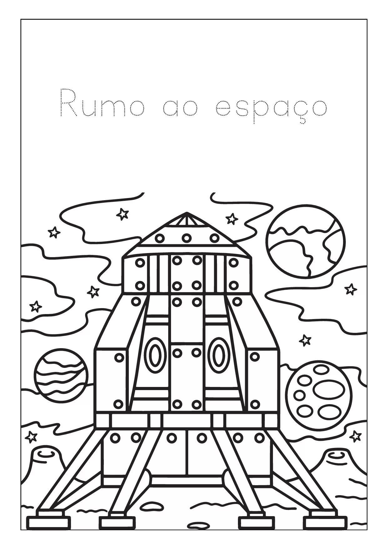 Colorir nave espacial