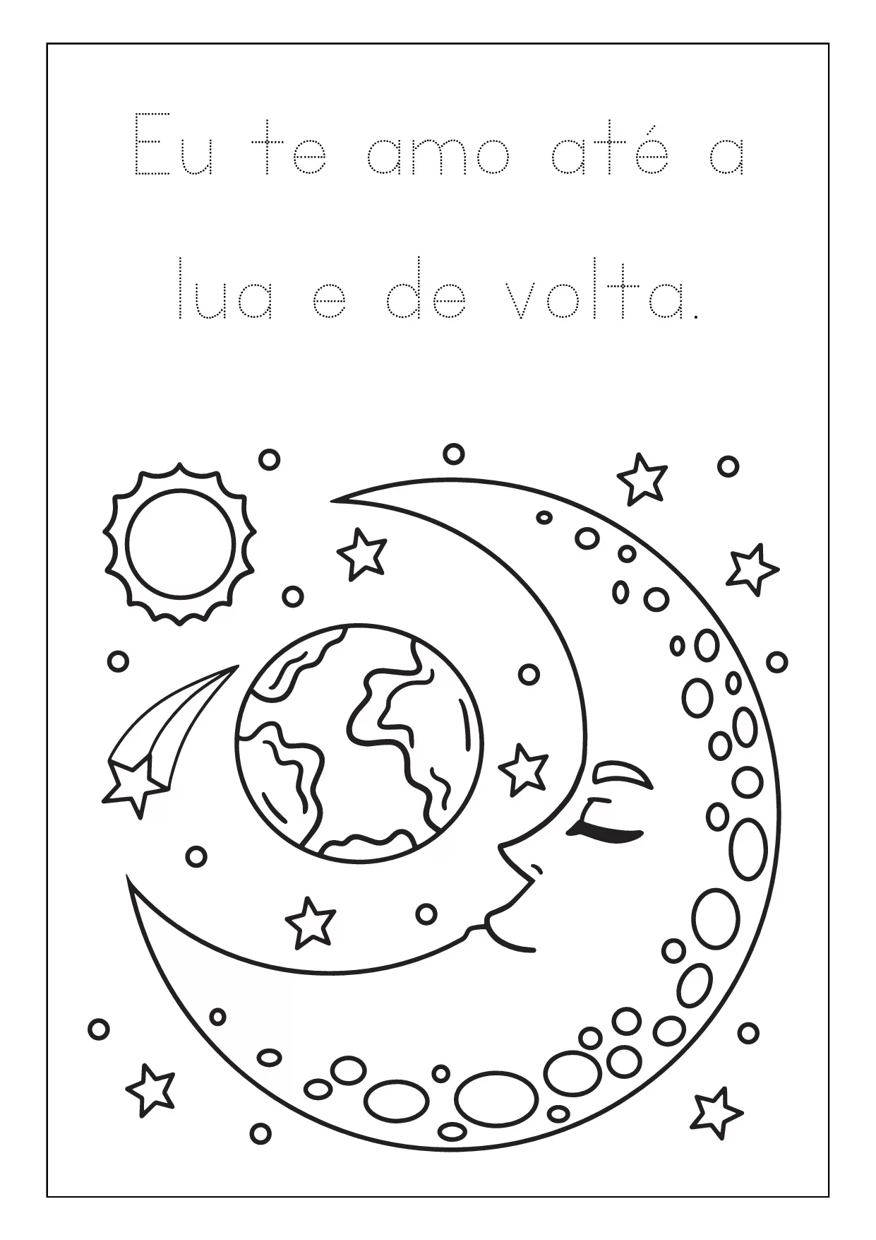 Desenhos De Espaco Para Colorir 4