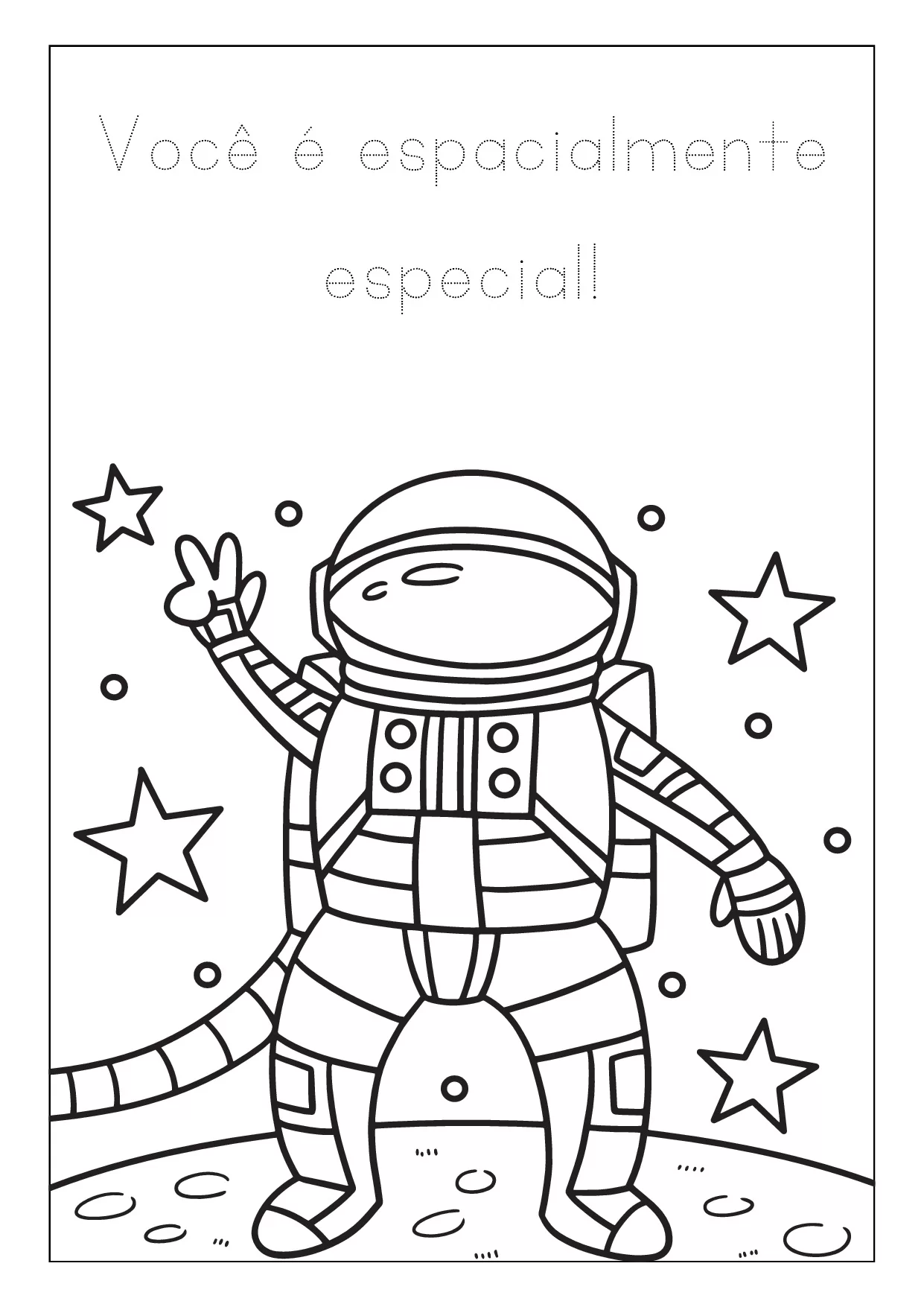 Desenhos De Espaco Para Colorir 5