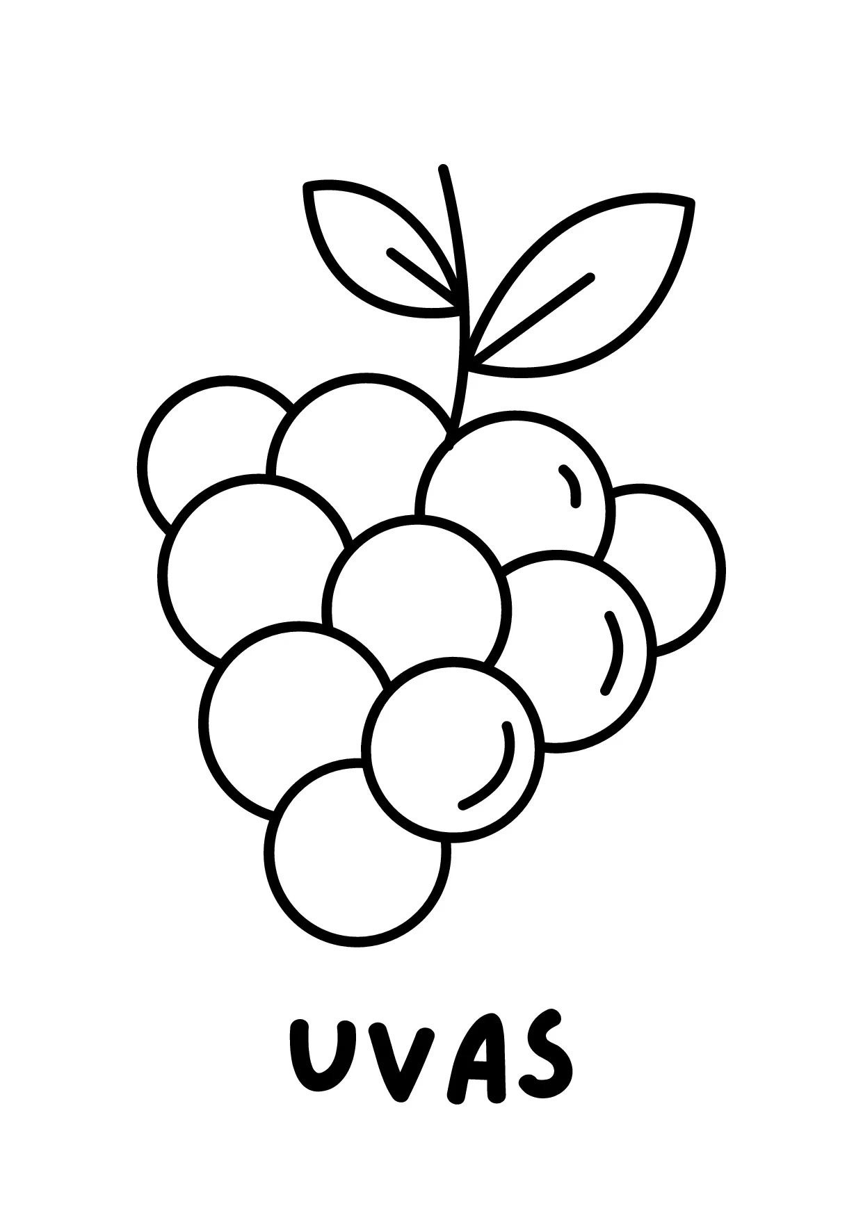 Livro De Colorir Frutas Para Educacao Infantil 12