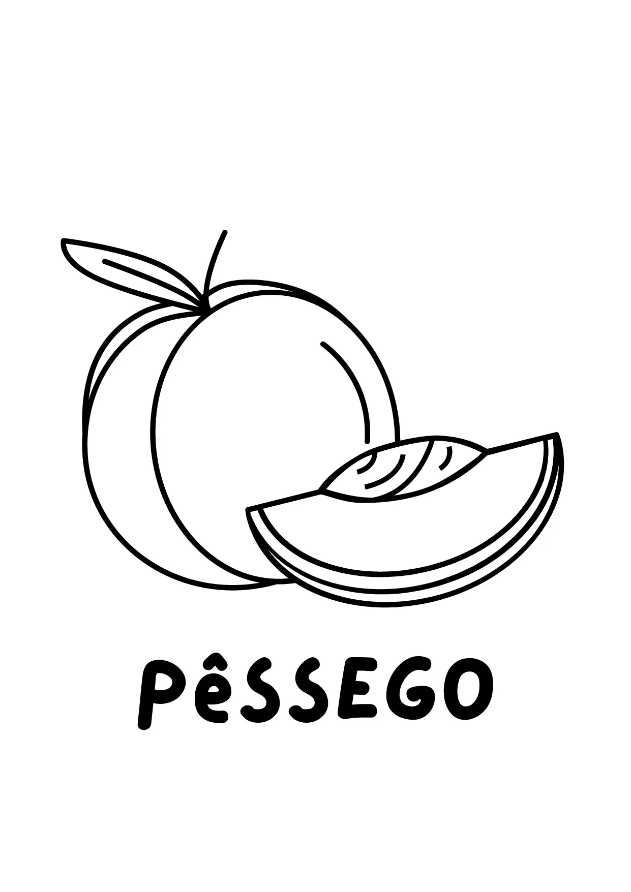 Livro De Colorir Frutas Para Educacao Infantil 15