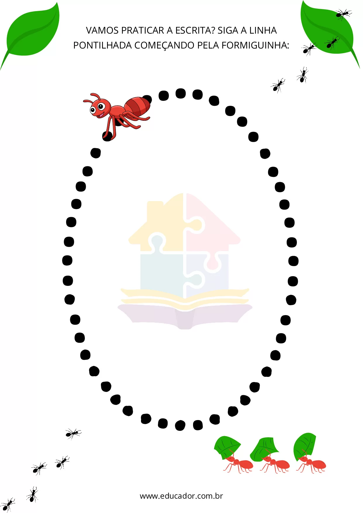 Numeros Pontilhados Para Imprimir