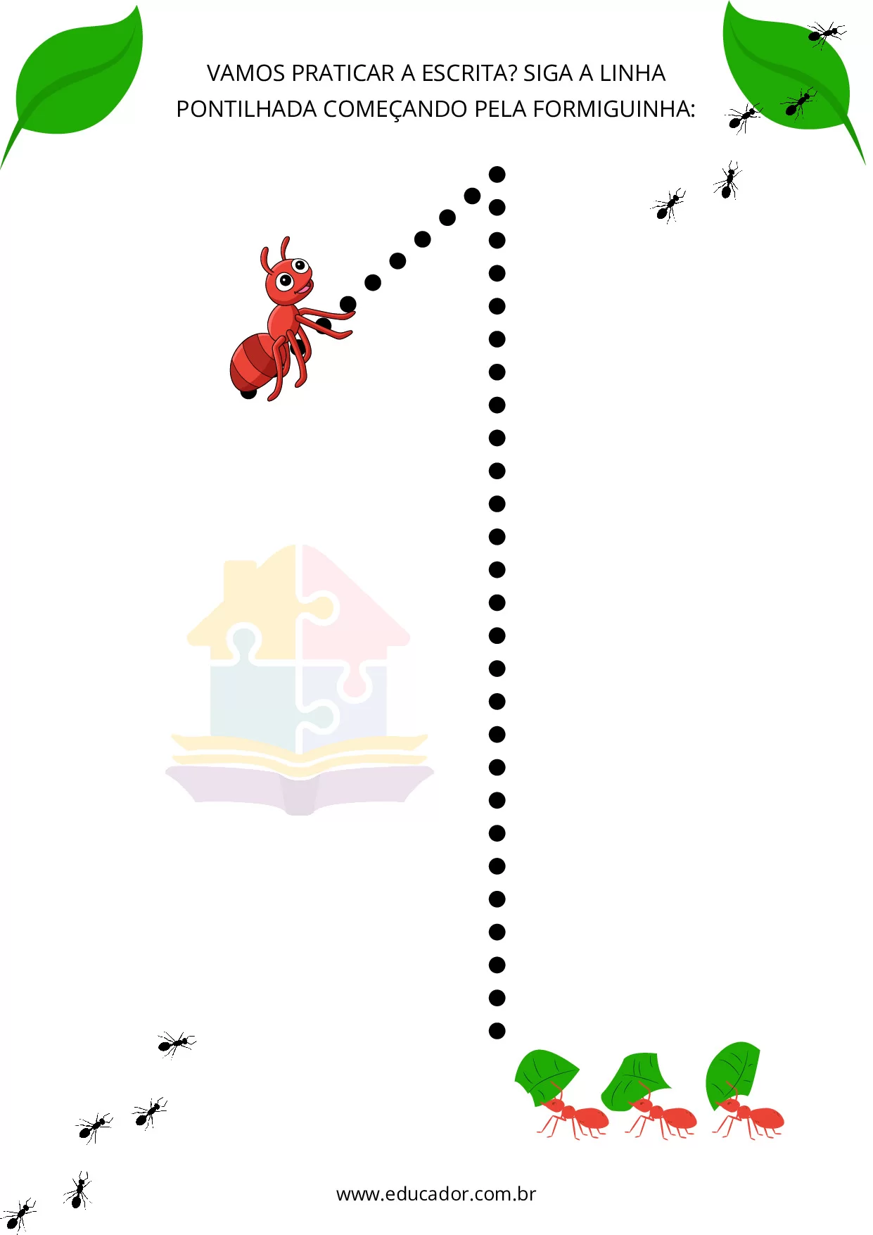 Numeros Pontilhados Para Imprimir