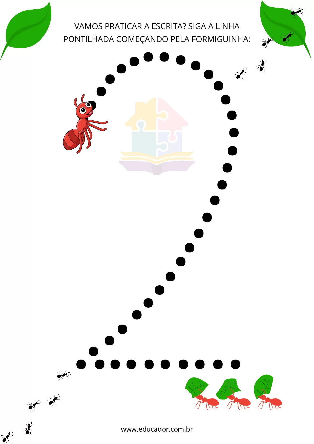 Numeros Pontilhados Para Imprimir