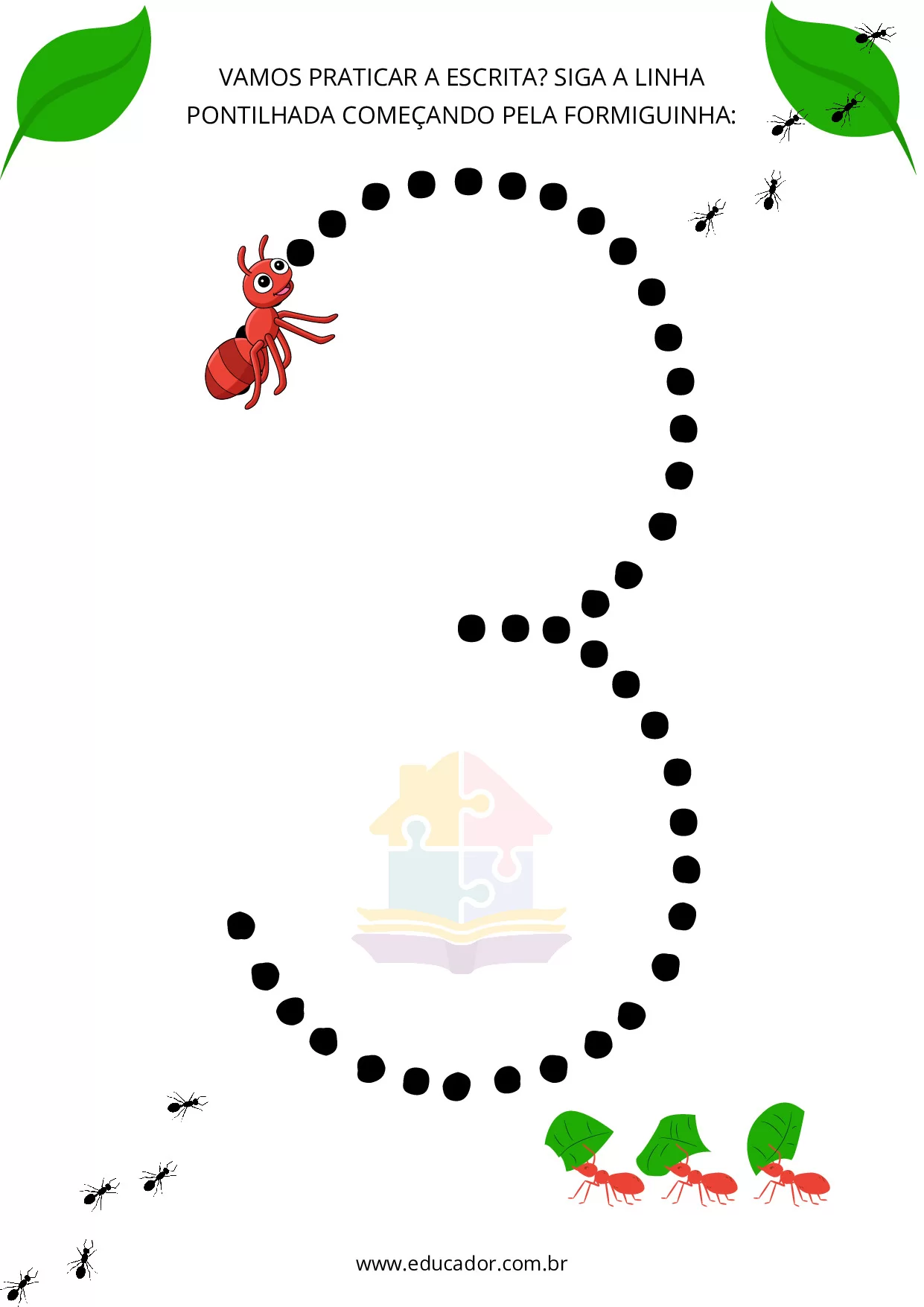 Numeros Pontilhados Para Imprimir