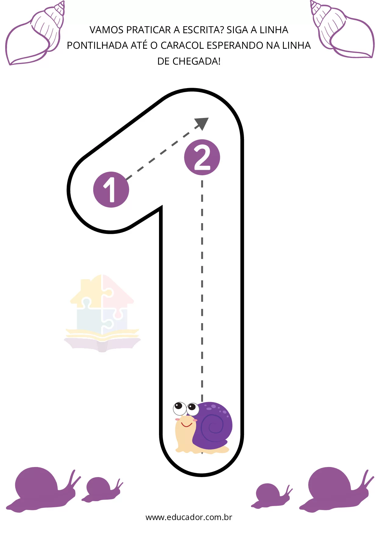 Numeros Pontilhados Para Imprimir