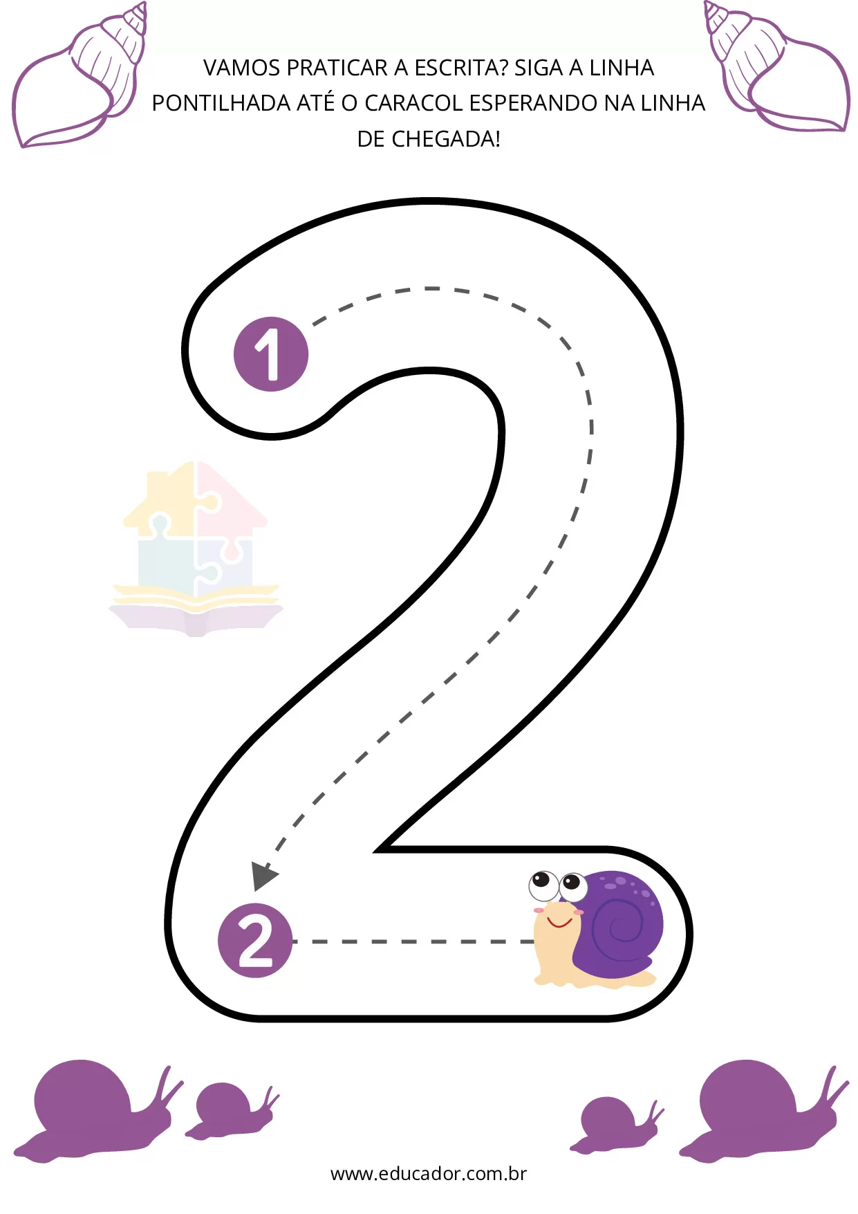 Numeros Pontilhados Para Imprimir