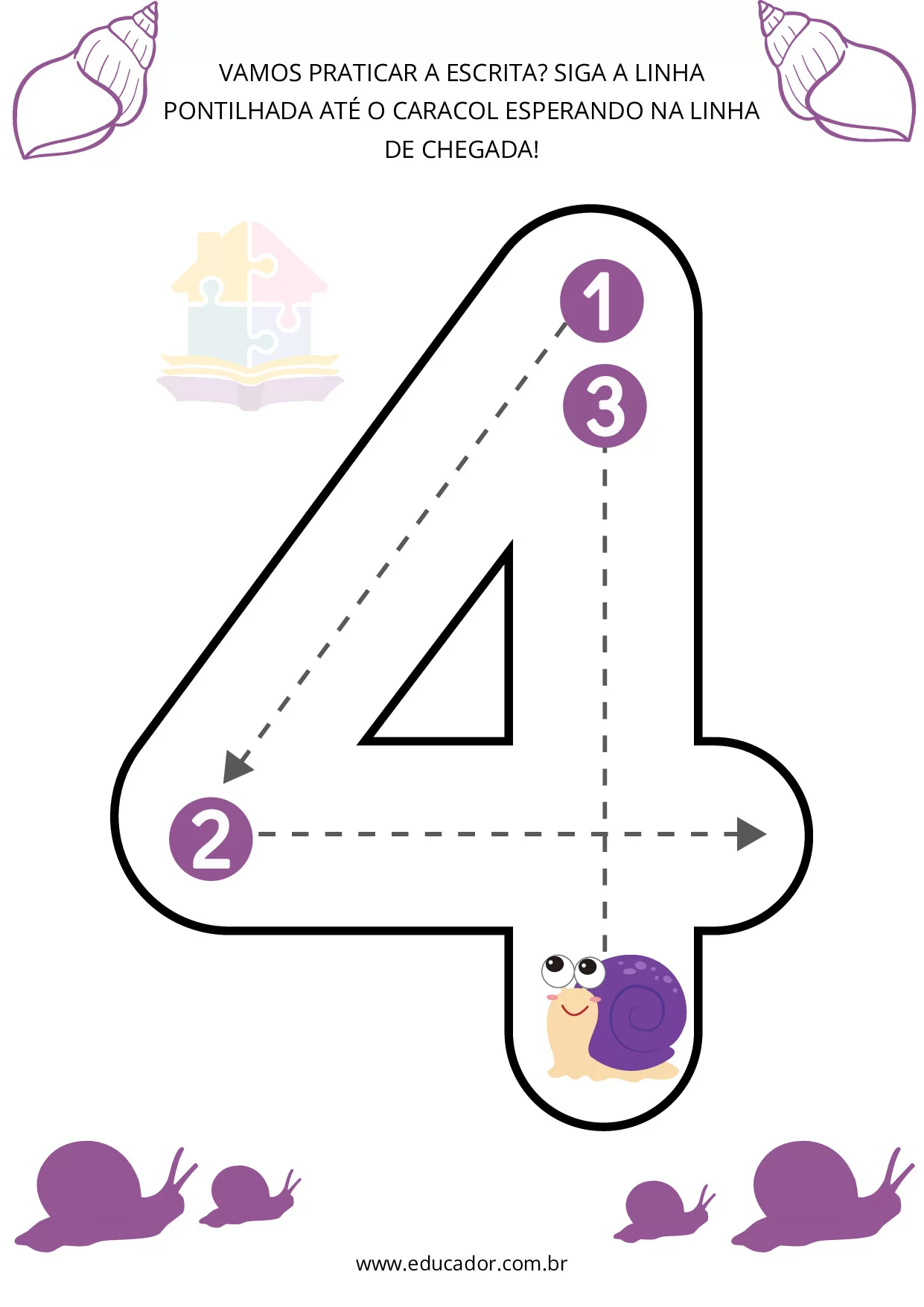 Numeros Pontilhados Para Imprimir