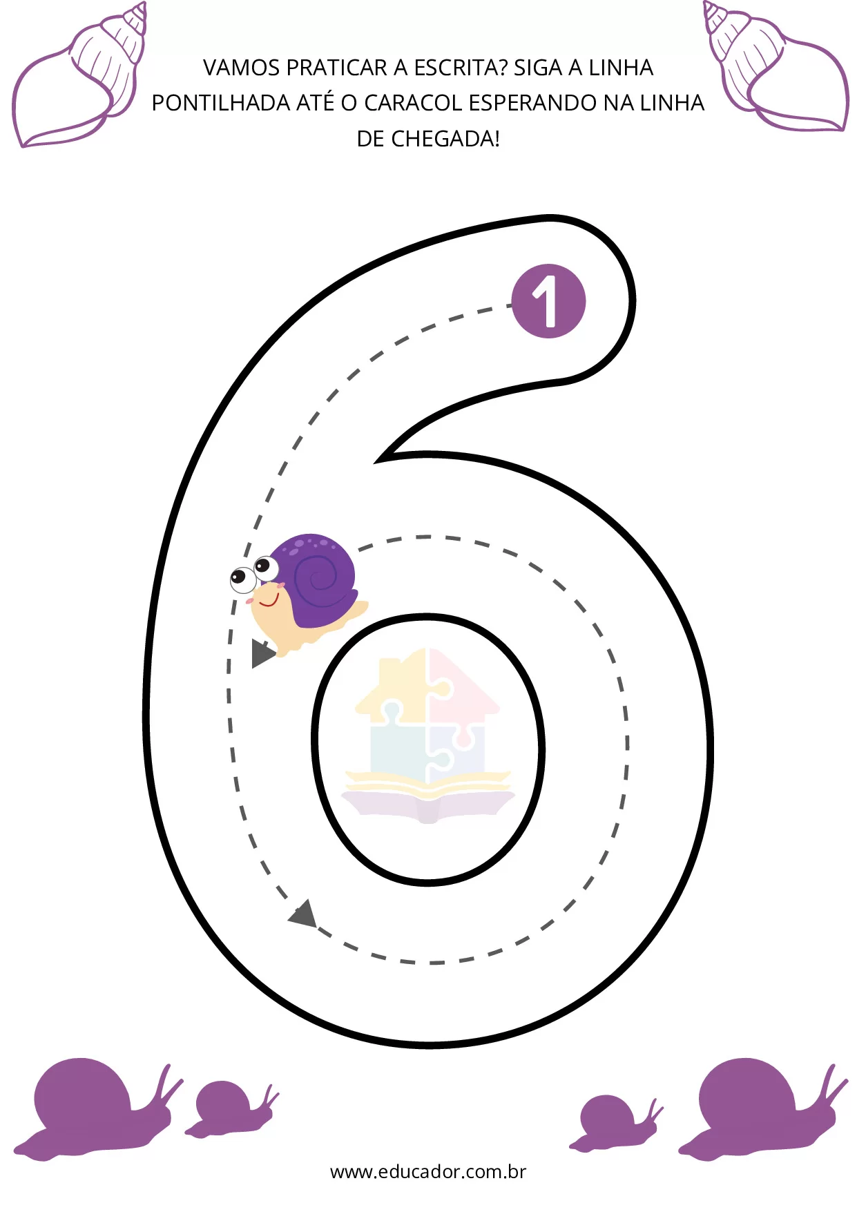 Numeros Pontilhados Para Imprimir