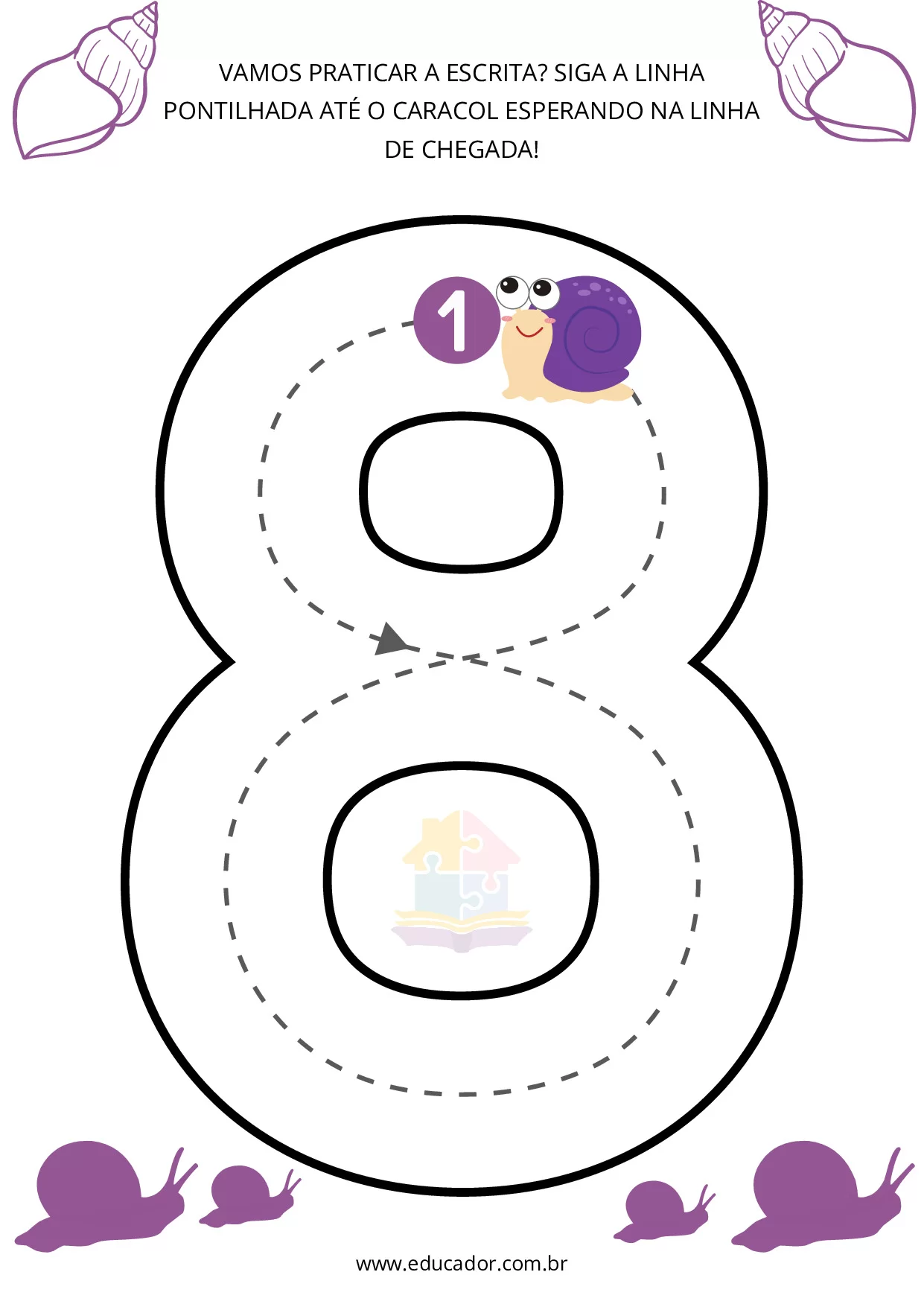 Numeros Pontilhados Para Imprimir