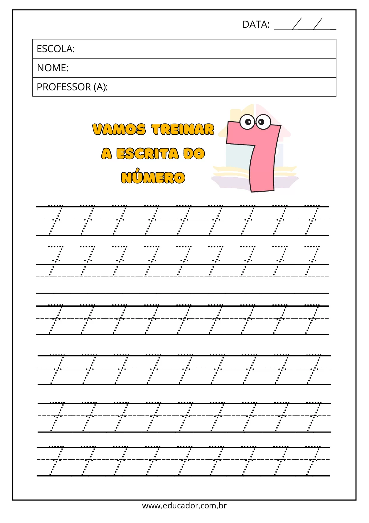 Pontilhados número 7