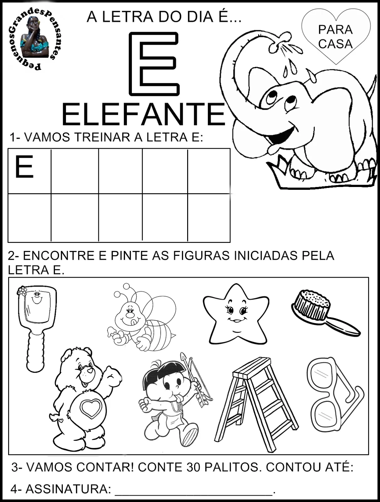 Para+Casa+Letra+E+PGP