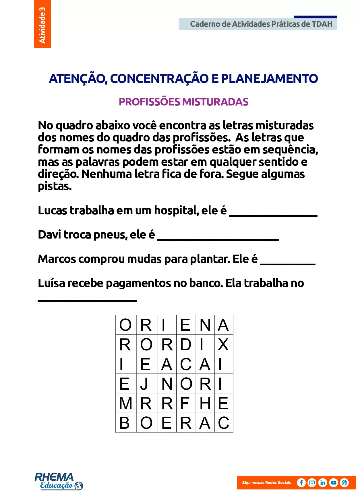 10 Atividades Praticas Para TDAH Estimulo De Atencao 4