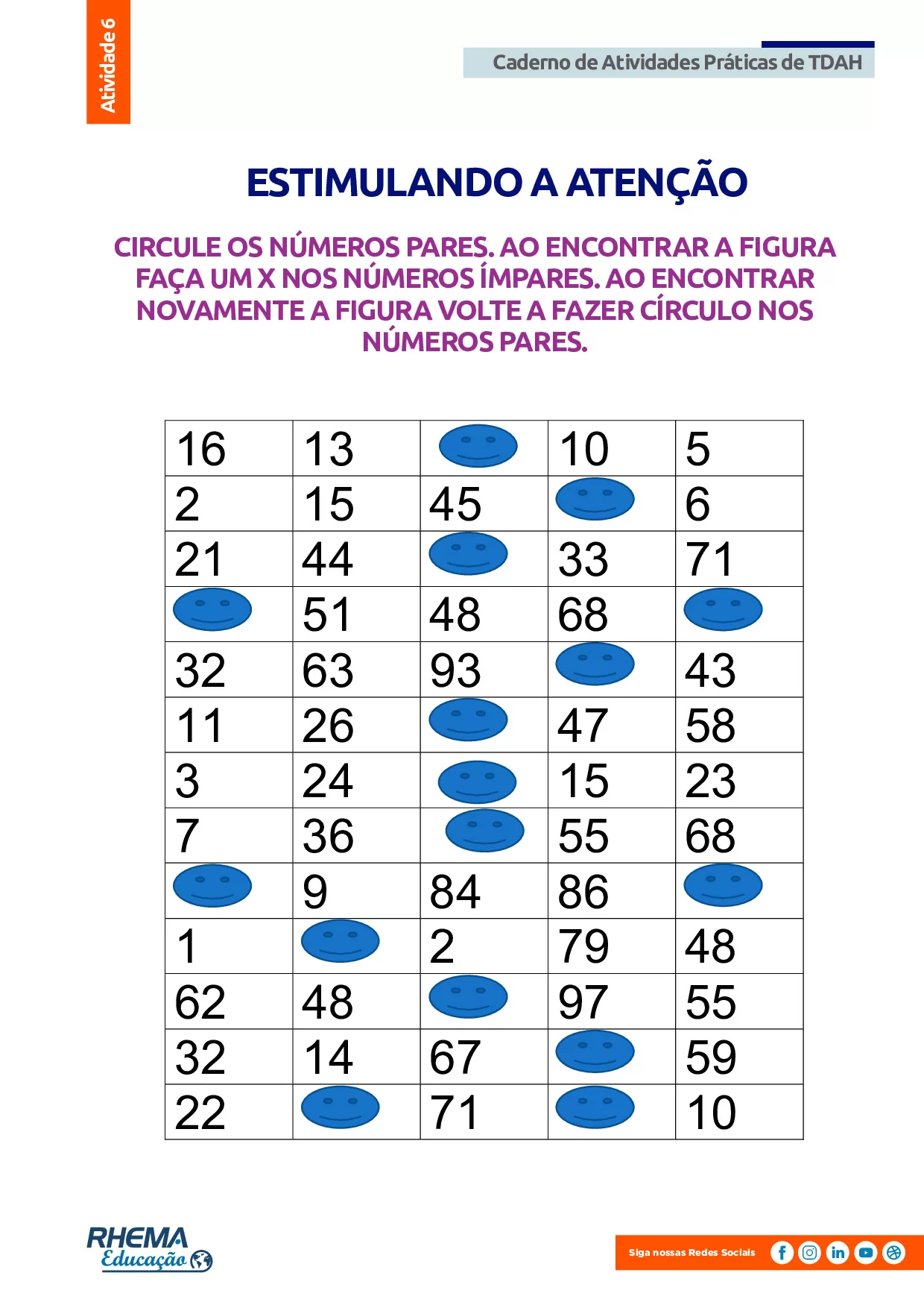 10 Atividades Praticas Para TDAH Estimulo De Atencao 7