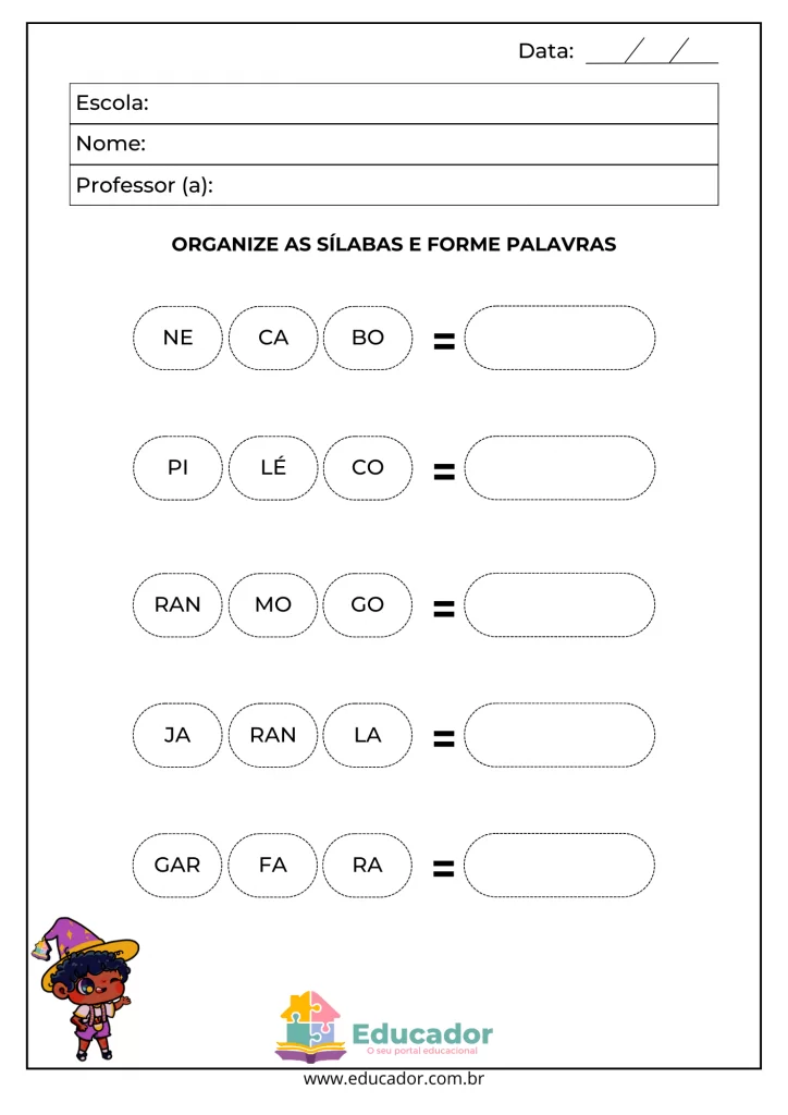 Atividades de Sondagem Diagnóstica