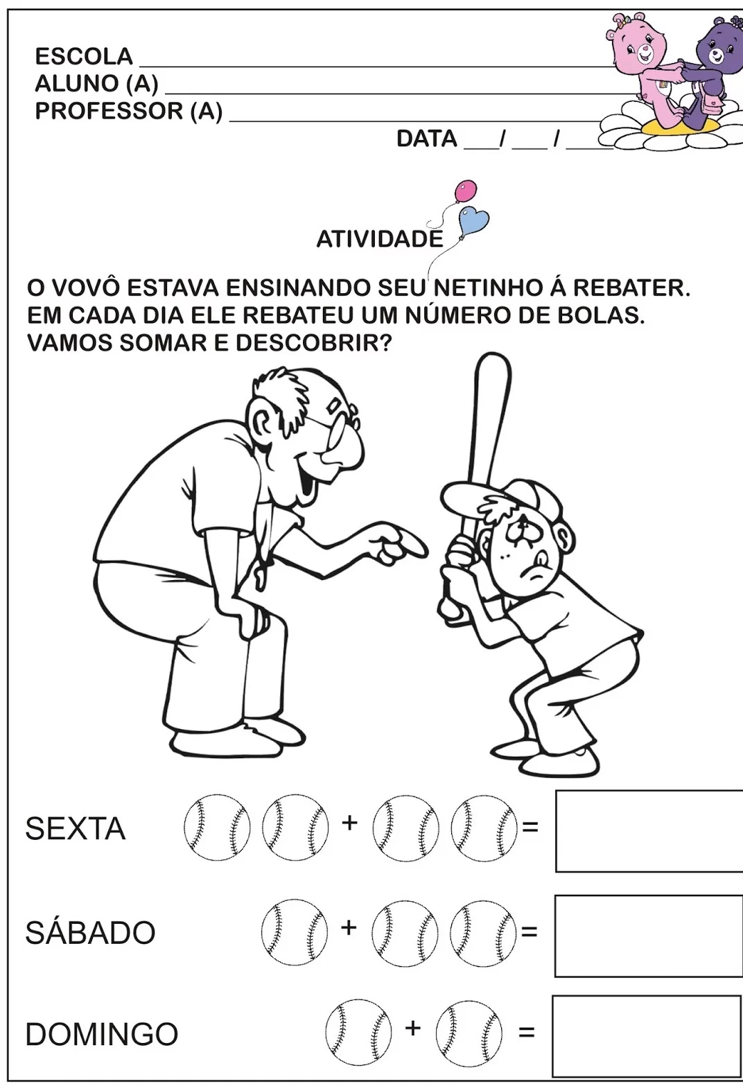 Atividades Dia dos Avós para Imprimir