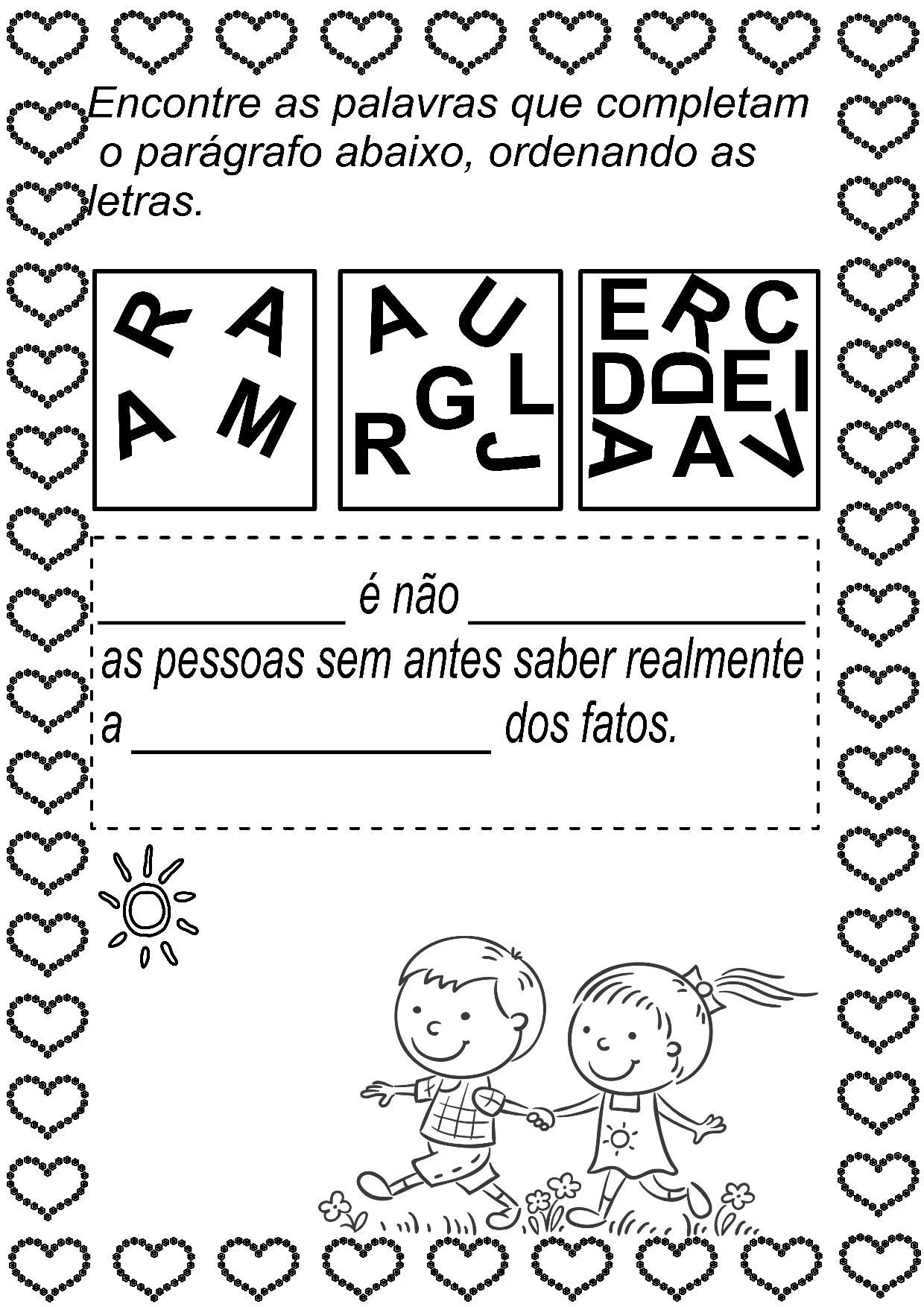 Atividades de Ensino Religioso