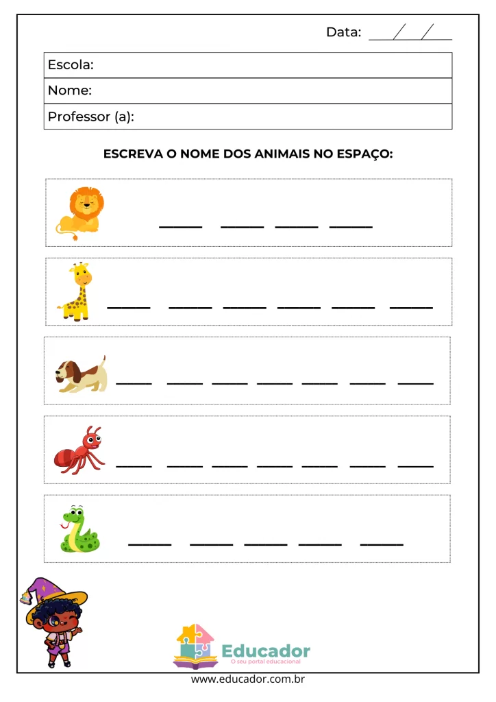 Atividades de Sondagem Diagnóstica