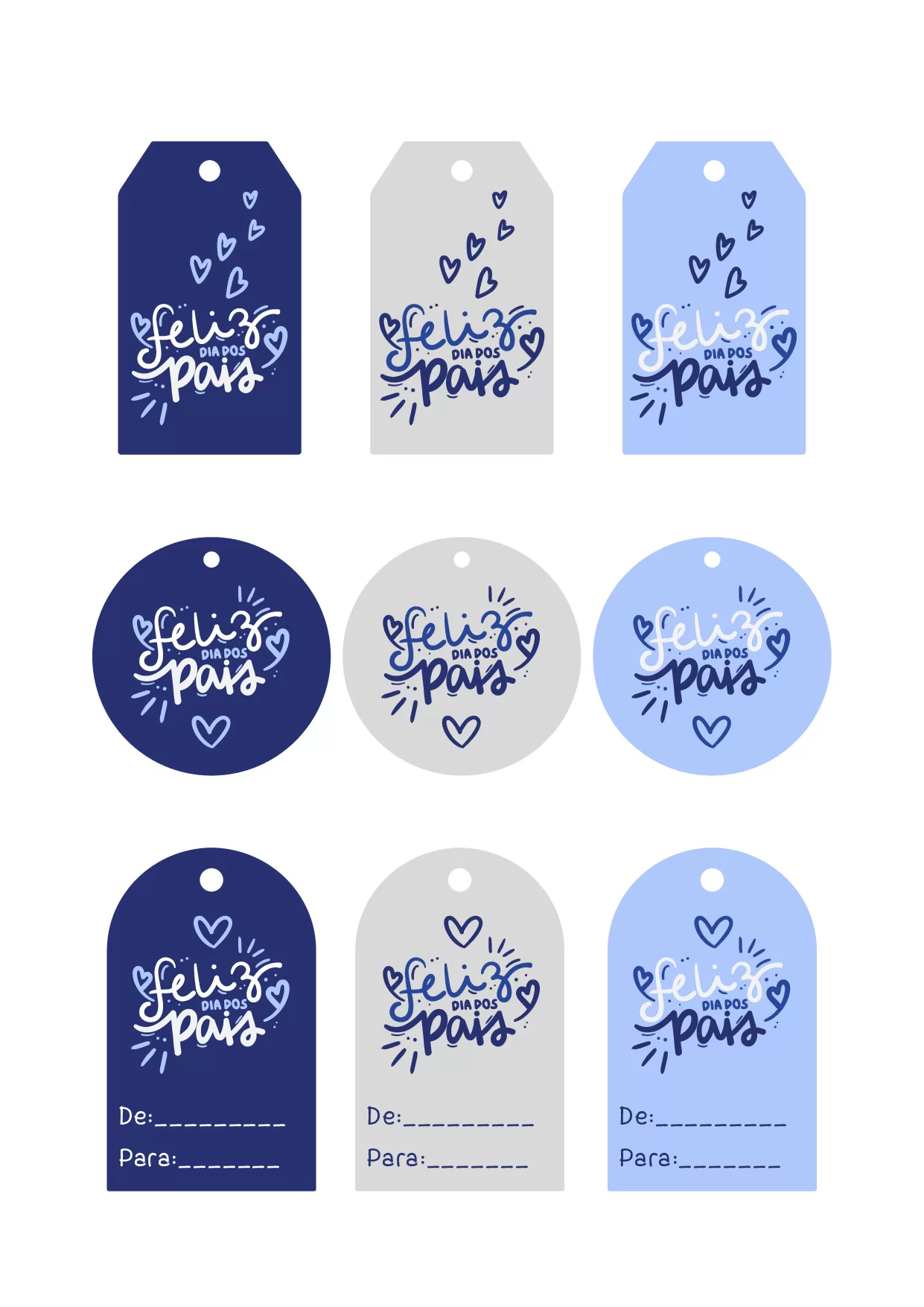 8 Tags Em PDF Para O Dia Dos Pais – Baixe Gratis 4