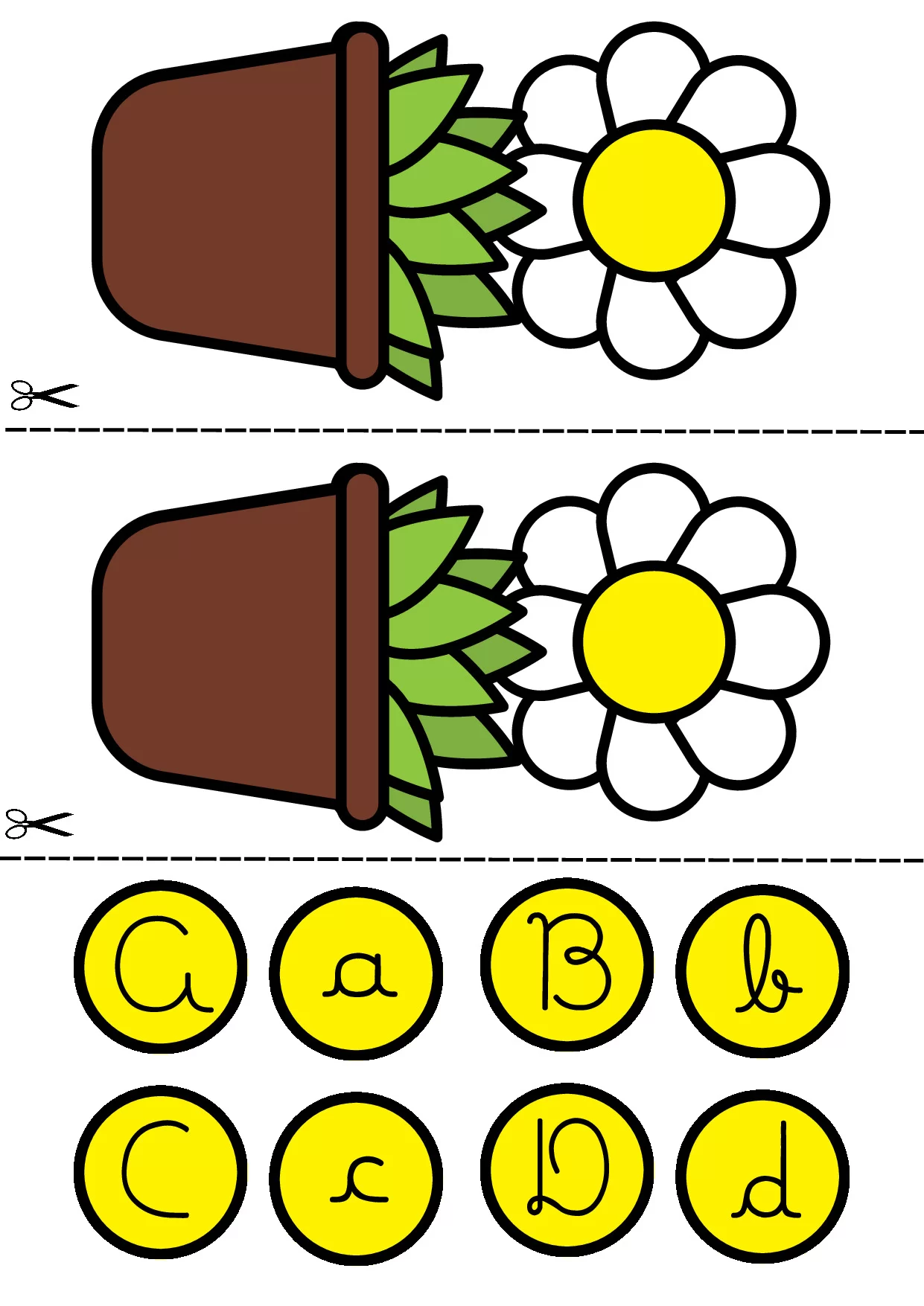 Alfabeto Na Flor Painel Educativo Para Educacao Infantil 10