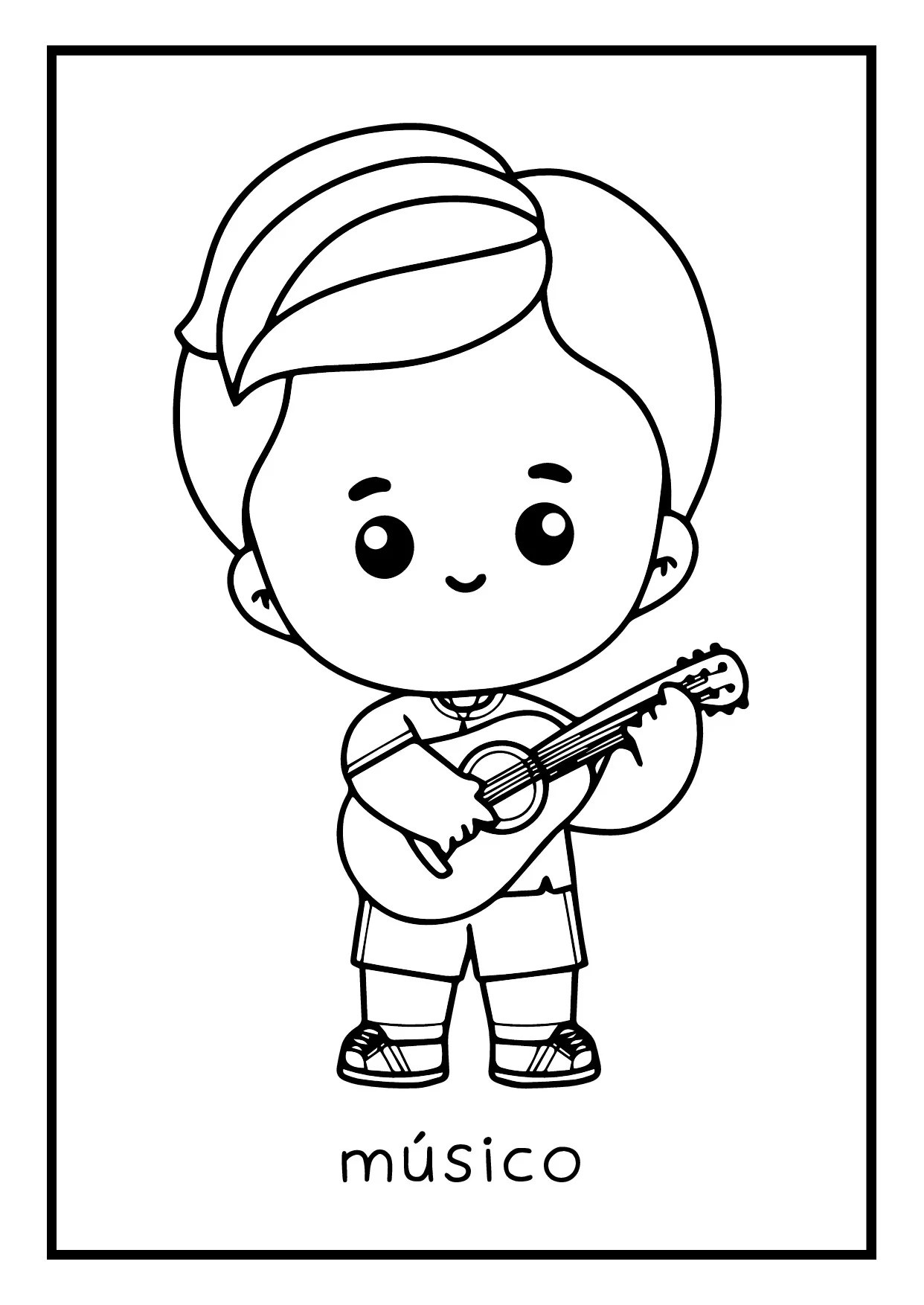 Atividade De Colorir Profissoes Para Educacao Infantil 11