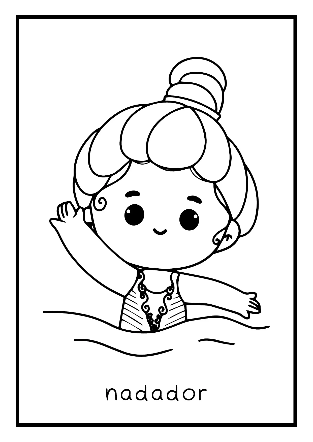 Atividade De Colorir Profissoes Para Educacao Infantil 12