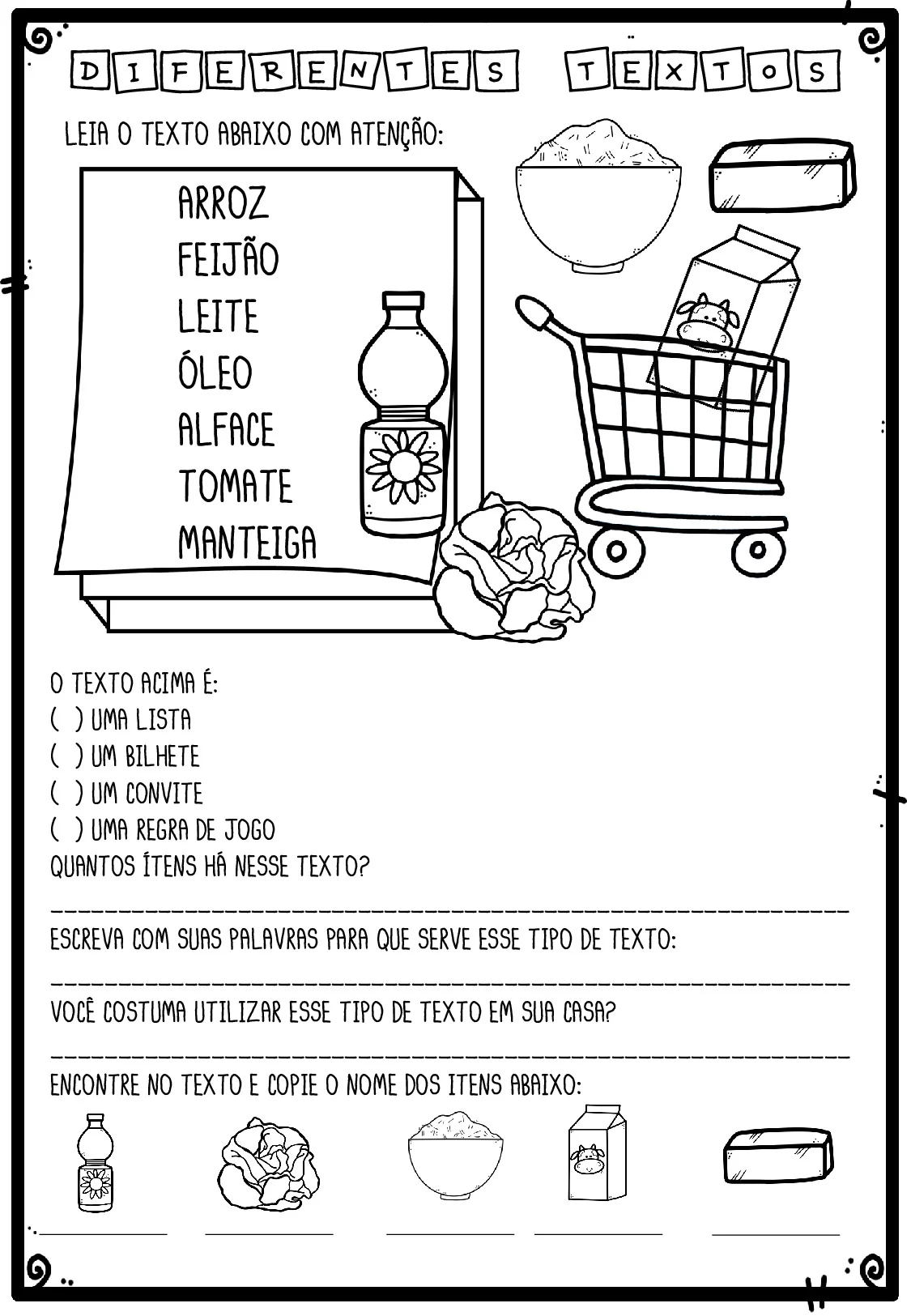 Atividade De Generos Textuais Para O 3o Ano Do Fundamental 14