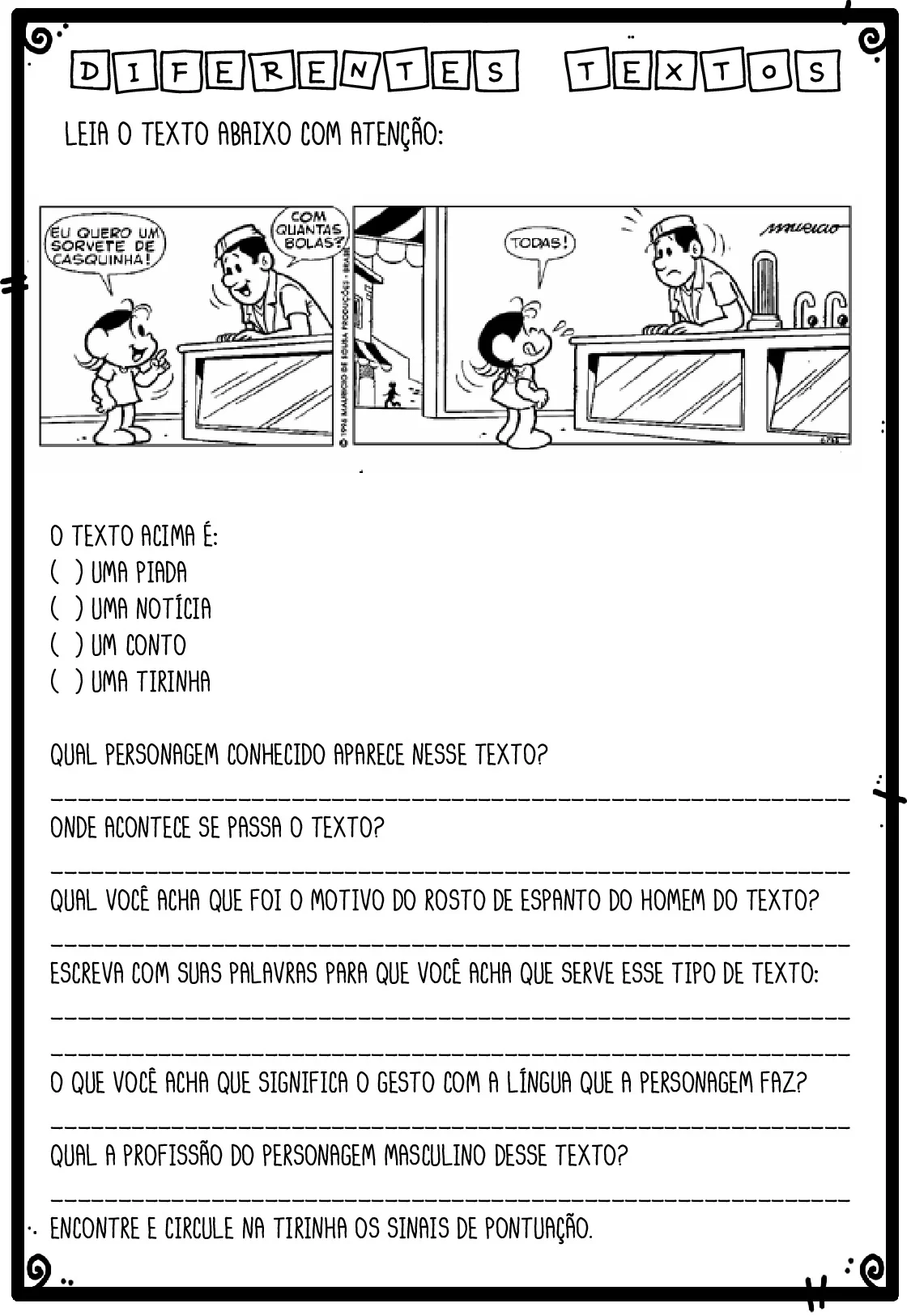 Atividade De Generos Textuais Para O 3o Ano Do Fundamental 36