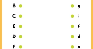 Atividade de ligar as Letras Maiúsculas e Minúsculas