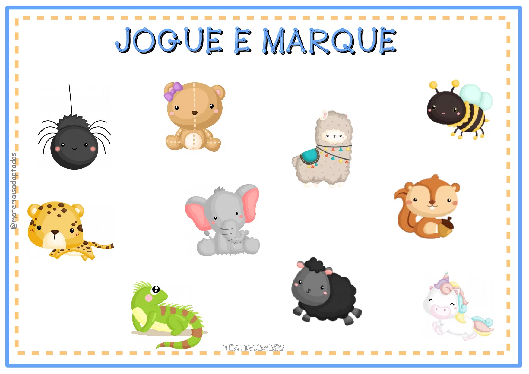 Atividade Lúdica para Trabalhar Vogais com Crianças com TEA