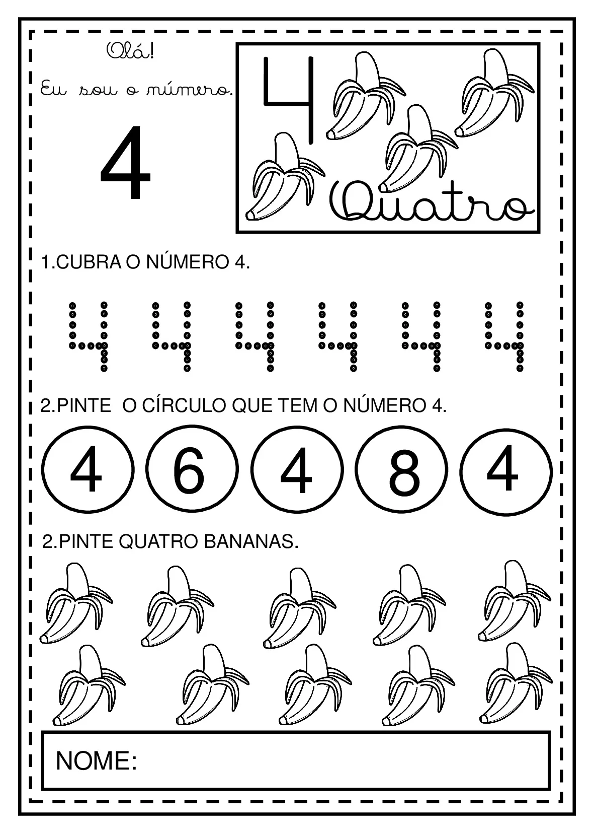 Atividades Com Quantidades De 0 A 10 Em PDF 5