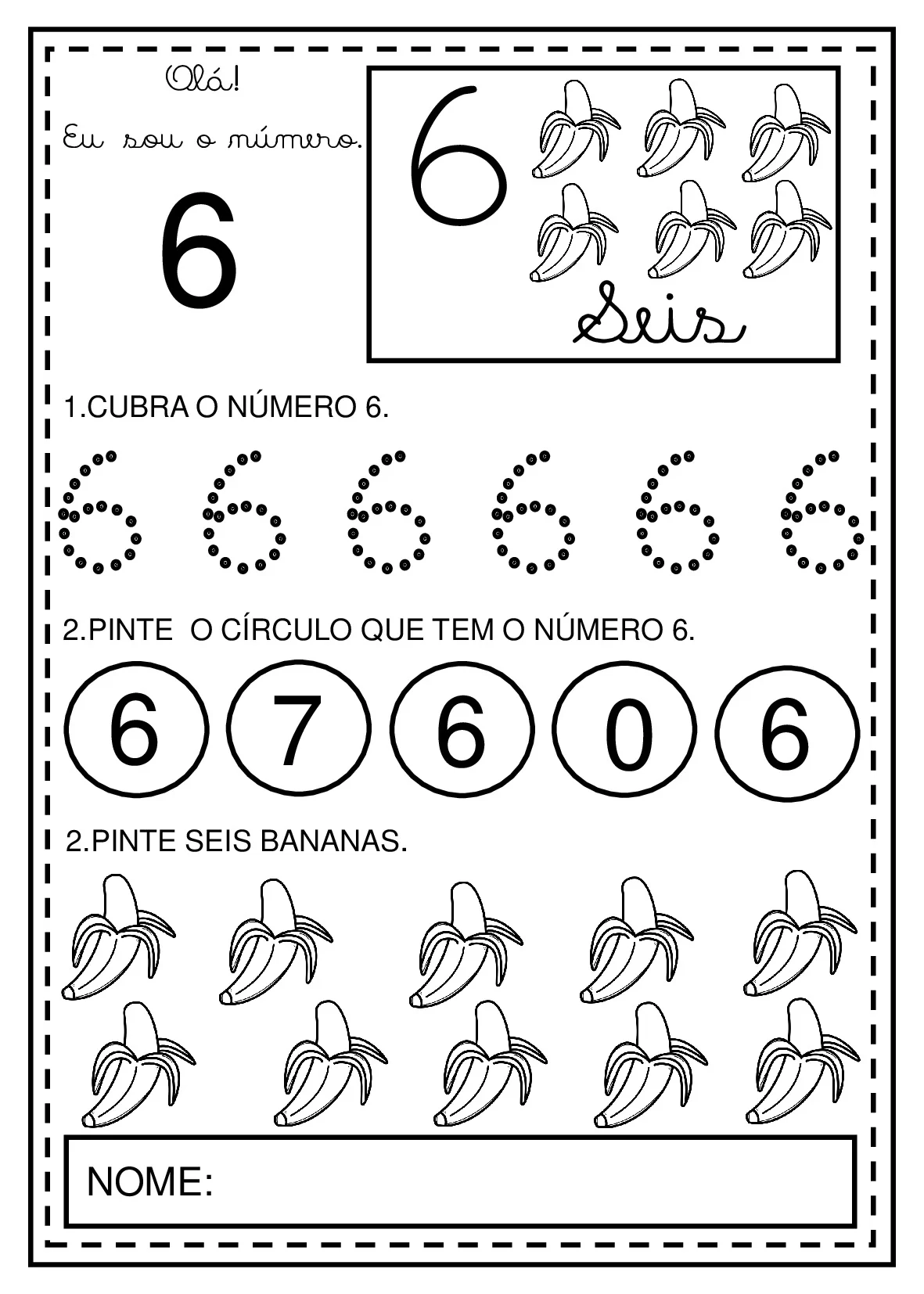 Atividades Com Quantidades De 0 A 10 Em PDF 7